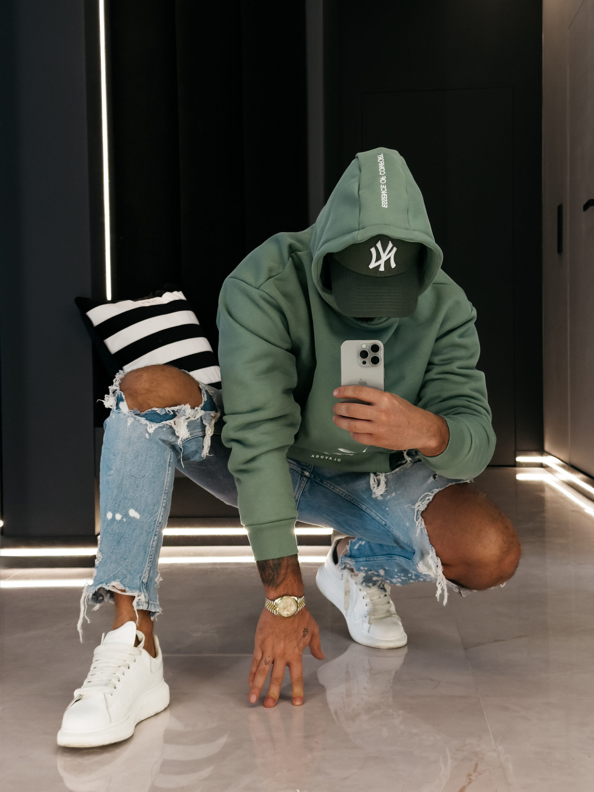 Bluza męska GROUND 2026 Zielona