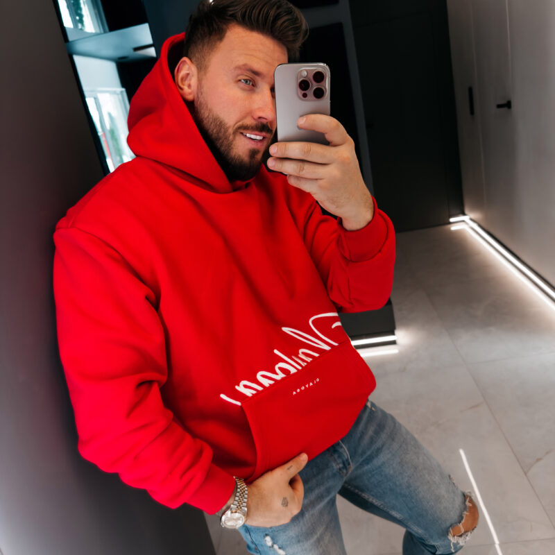 Bluza męska GROUND 2026 Czerwona