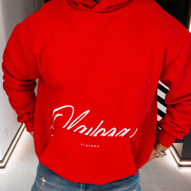 Bluza męska GROUND 2026 Czerwona