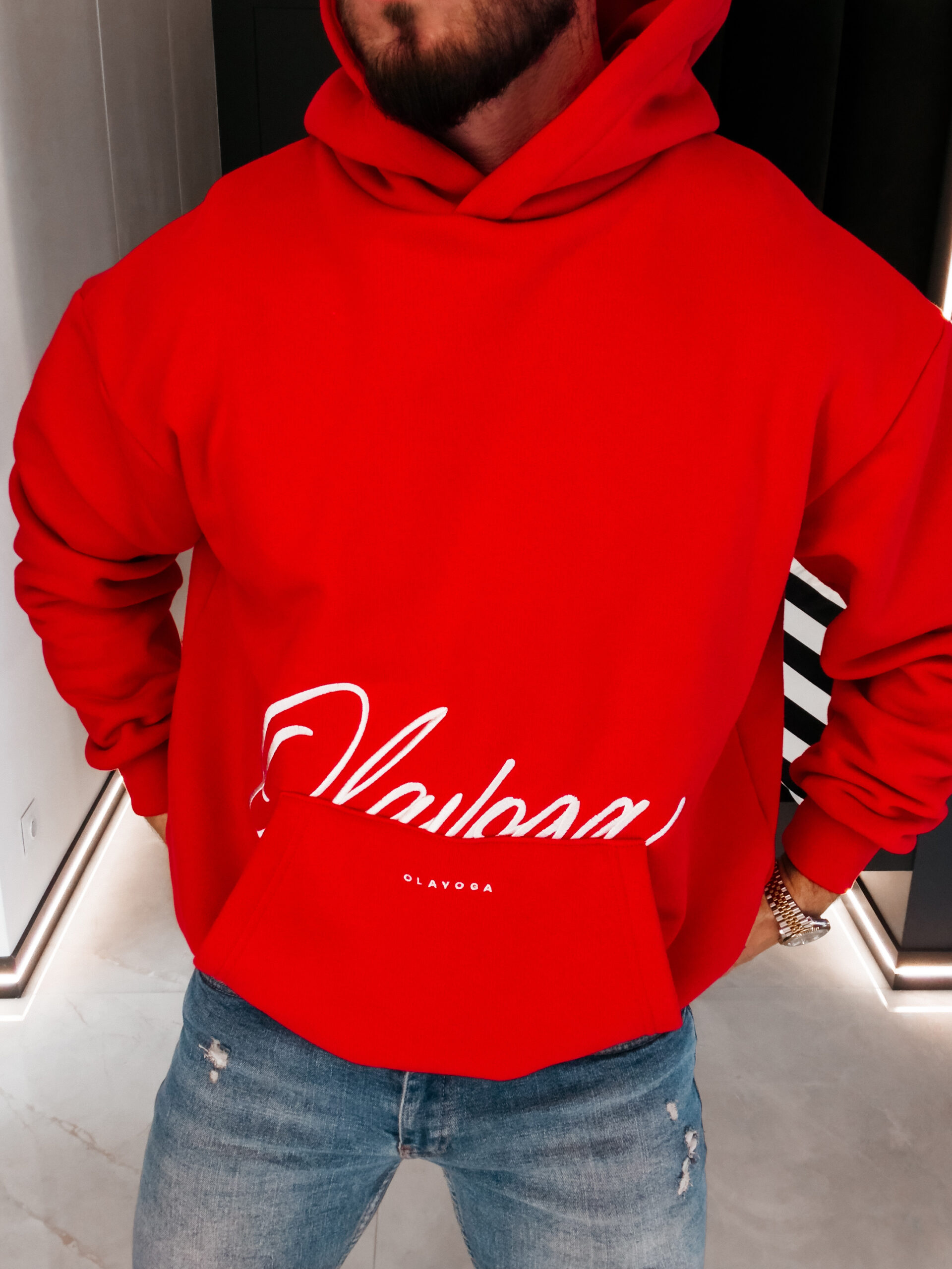 Bluza męska GROUND 2026 Czerwona