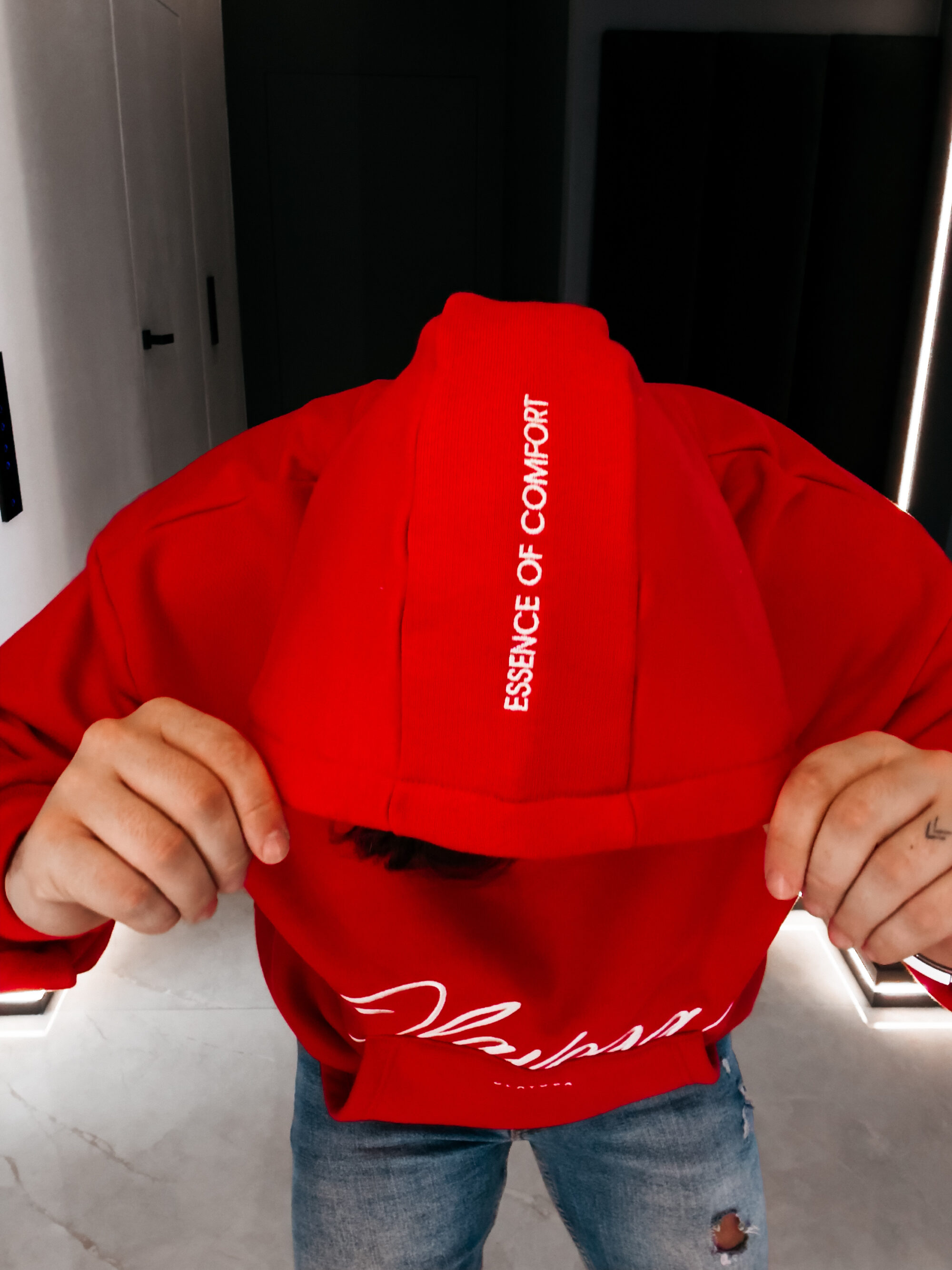 Bluza męska GROUND 2026 Czerwona