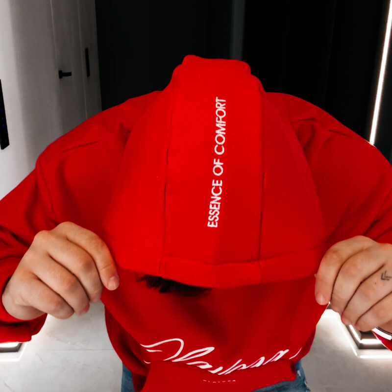 Bluza męska GROUND 2026 Czerwona