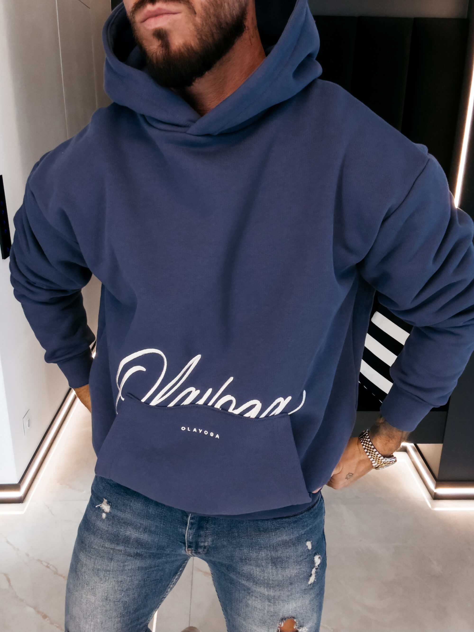 Bluza męska GROUND 2026 Navy Blue