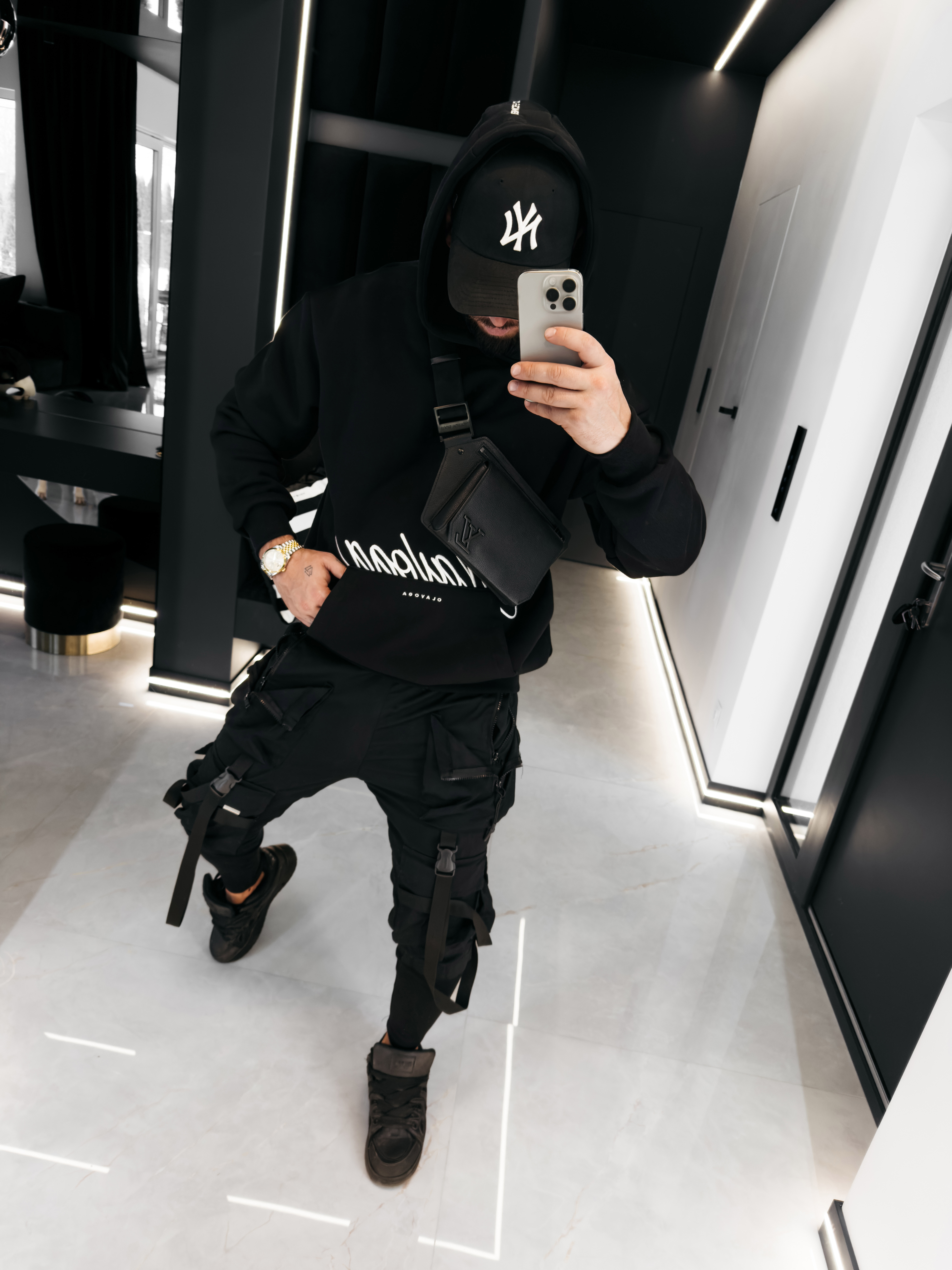 Bluza męska GROUND 2026 Czarna