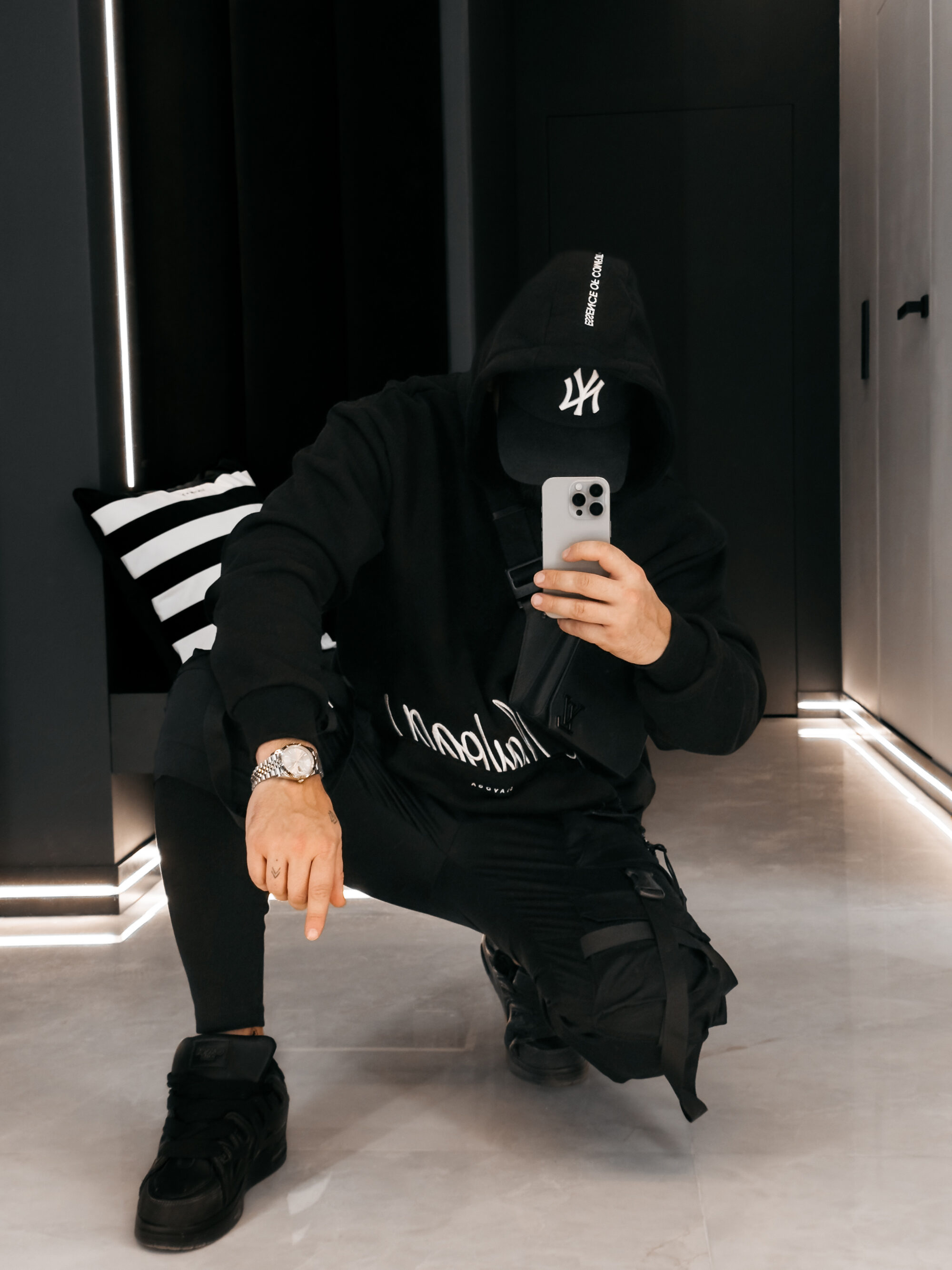 Bluza męska GROUND 2026 Czarna