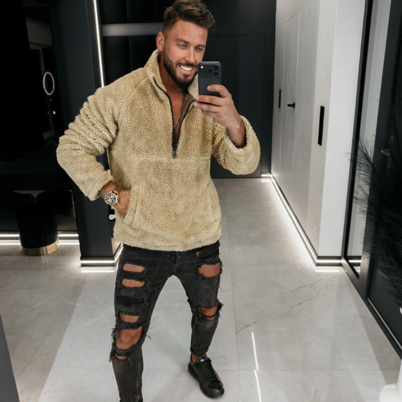 Bluza męska MELLANO 2026 Beżowa