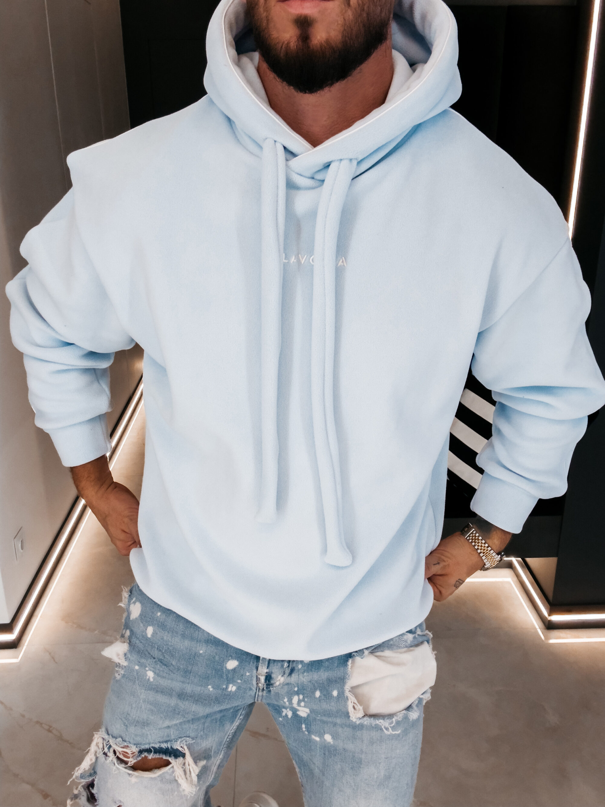 Bluza męska PLUME 2026 Light Blue