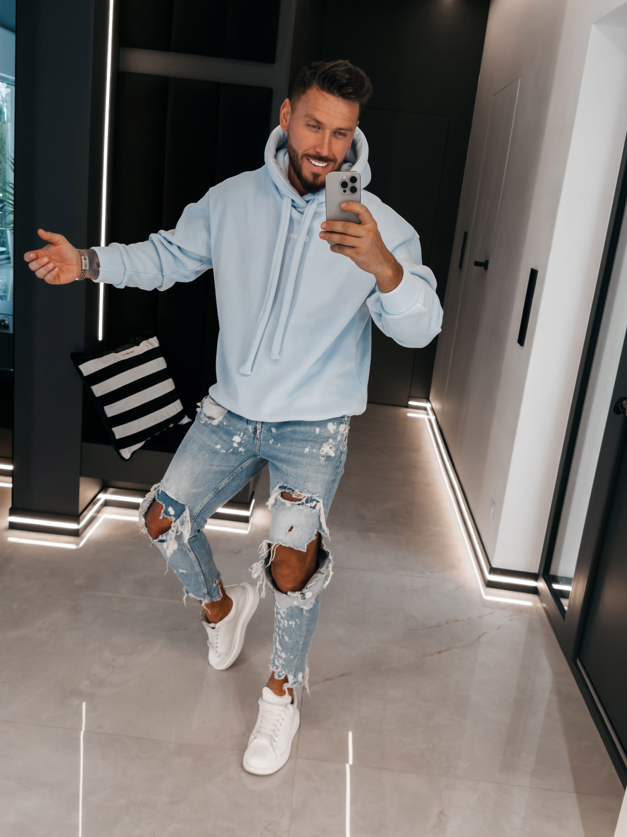 Bluza męska PLUME 2026 Light Blue