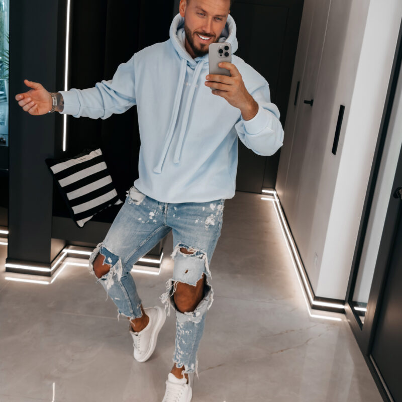 Bluza męska PLUME 2026 Light Blue