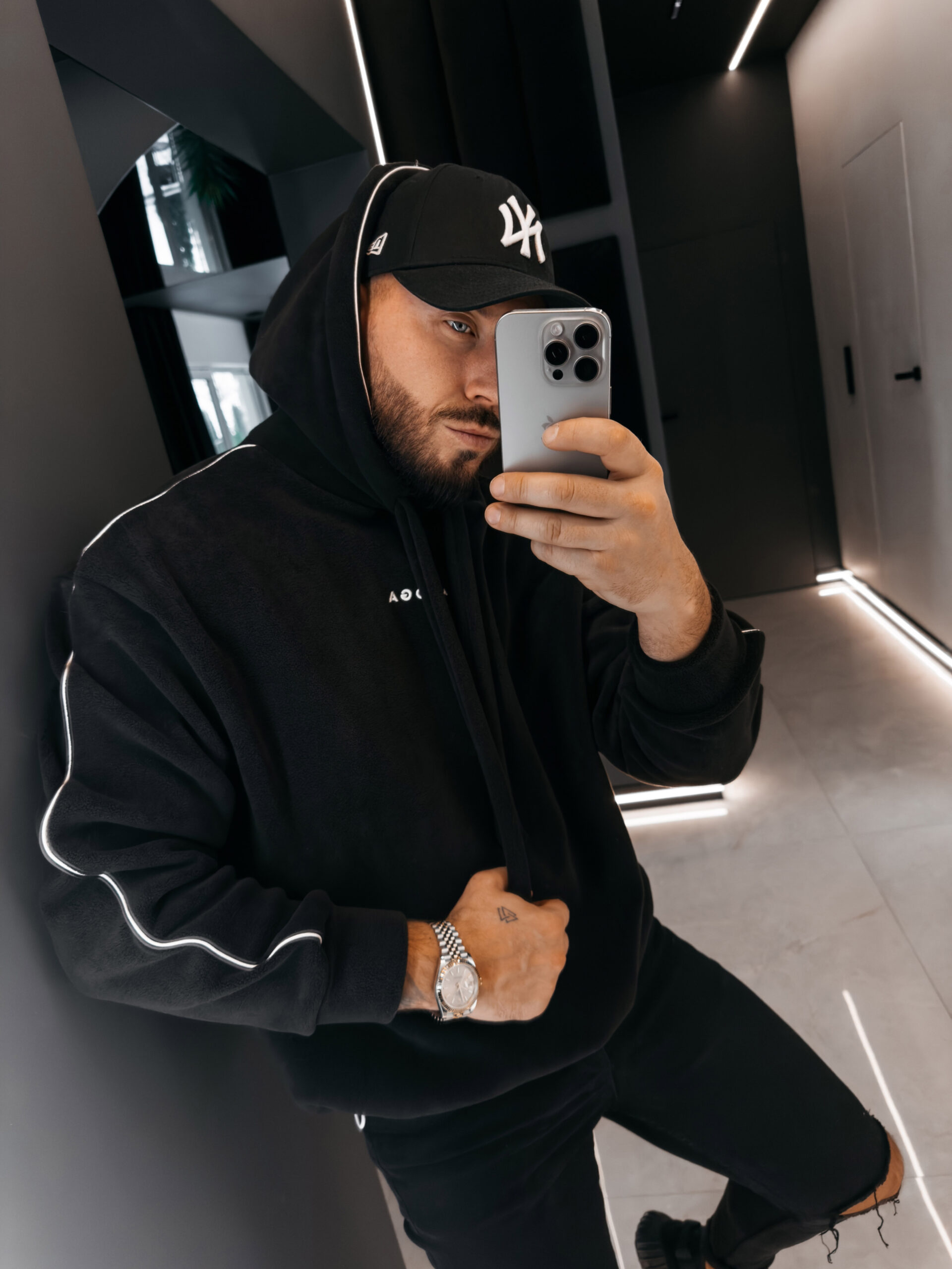 Bluza męska PLUME 2026 Czarna