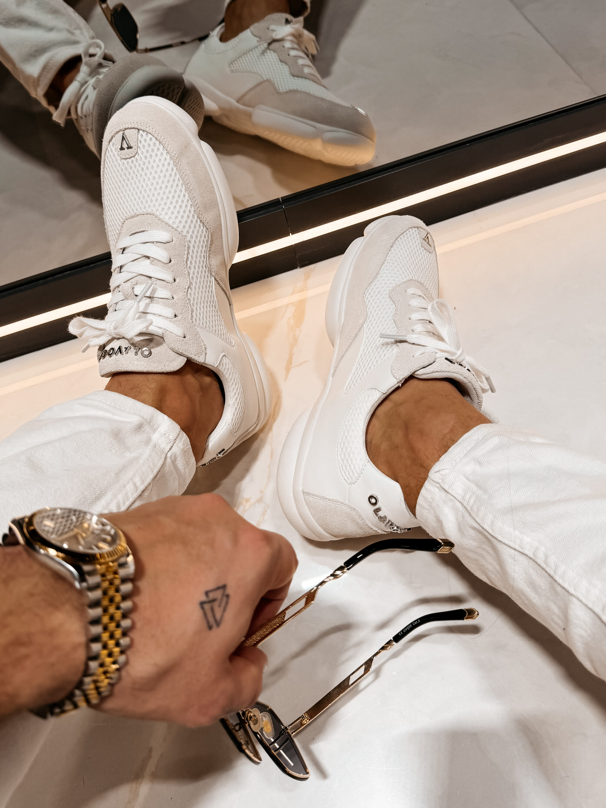 Buty męskie ROBSON 2026 Ecru