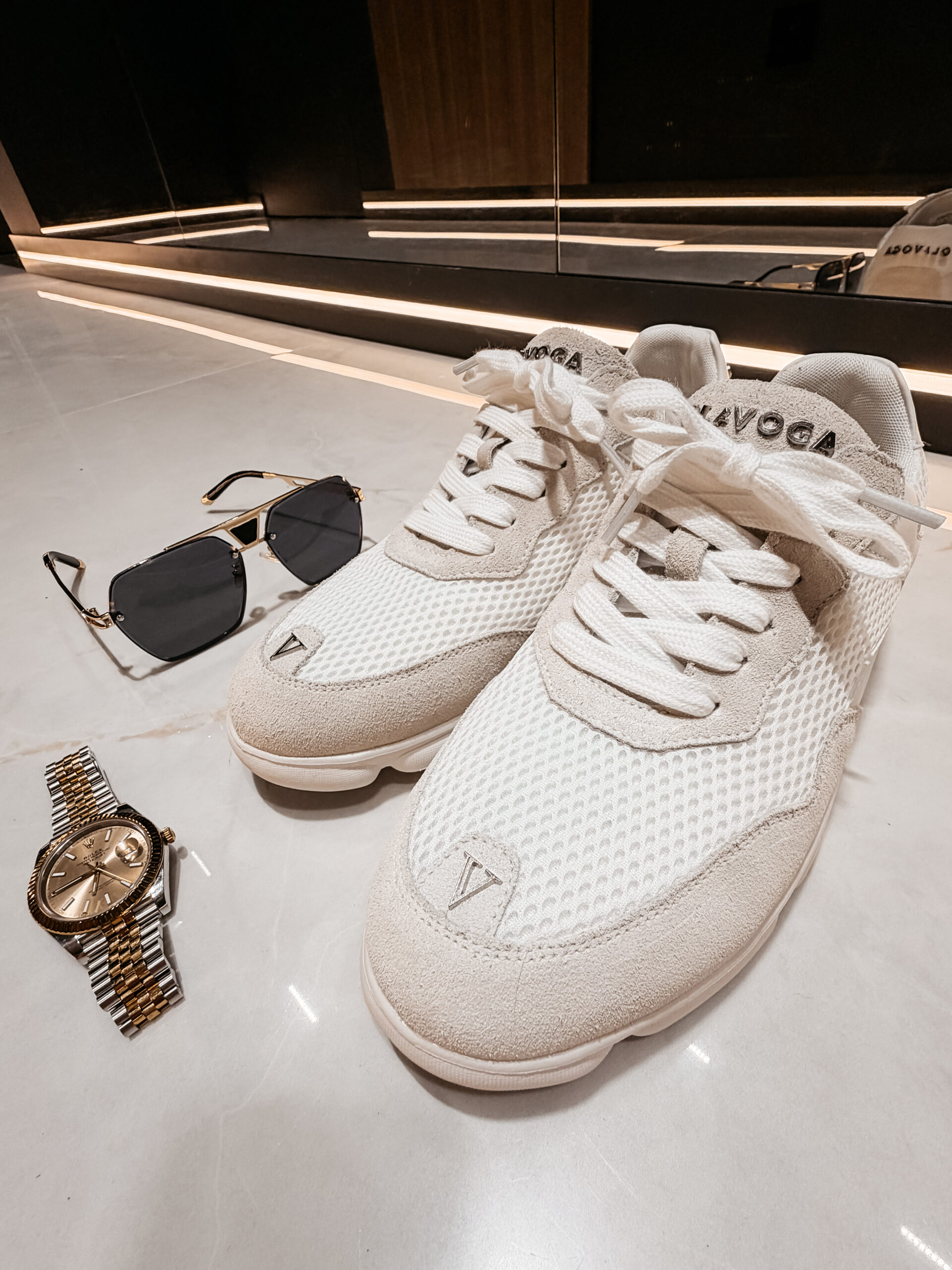 Buty męskie ROBSON 2026 Ecru