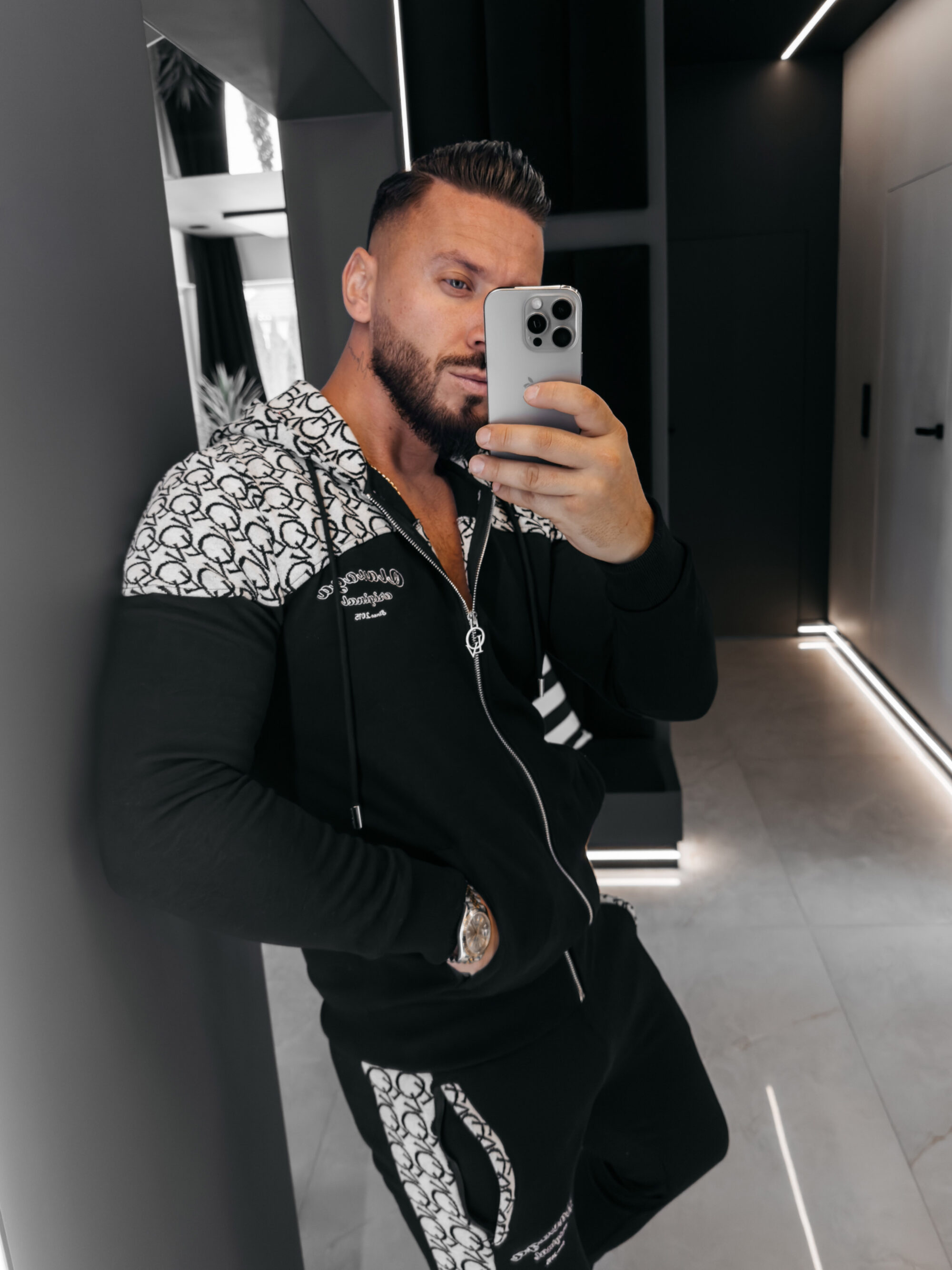 Komplet męski GRAVITY 2026 Czarny