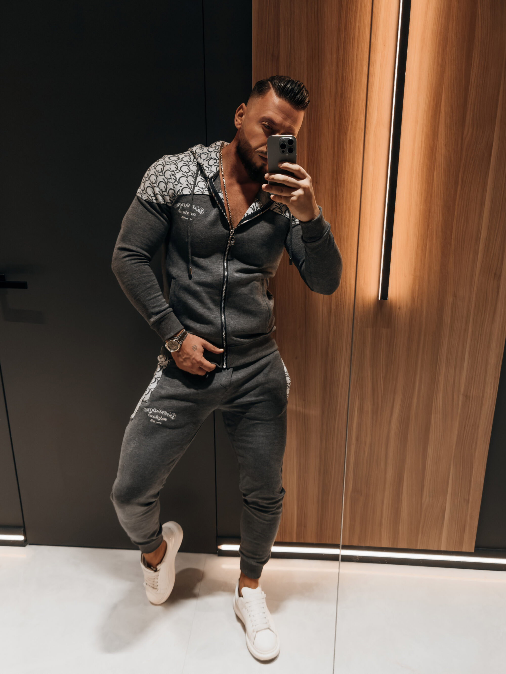 Komplet męski GRAVITY 2026 Szary