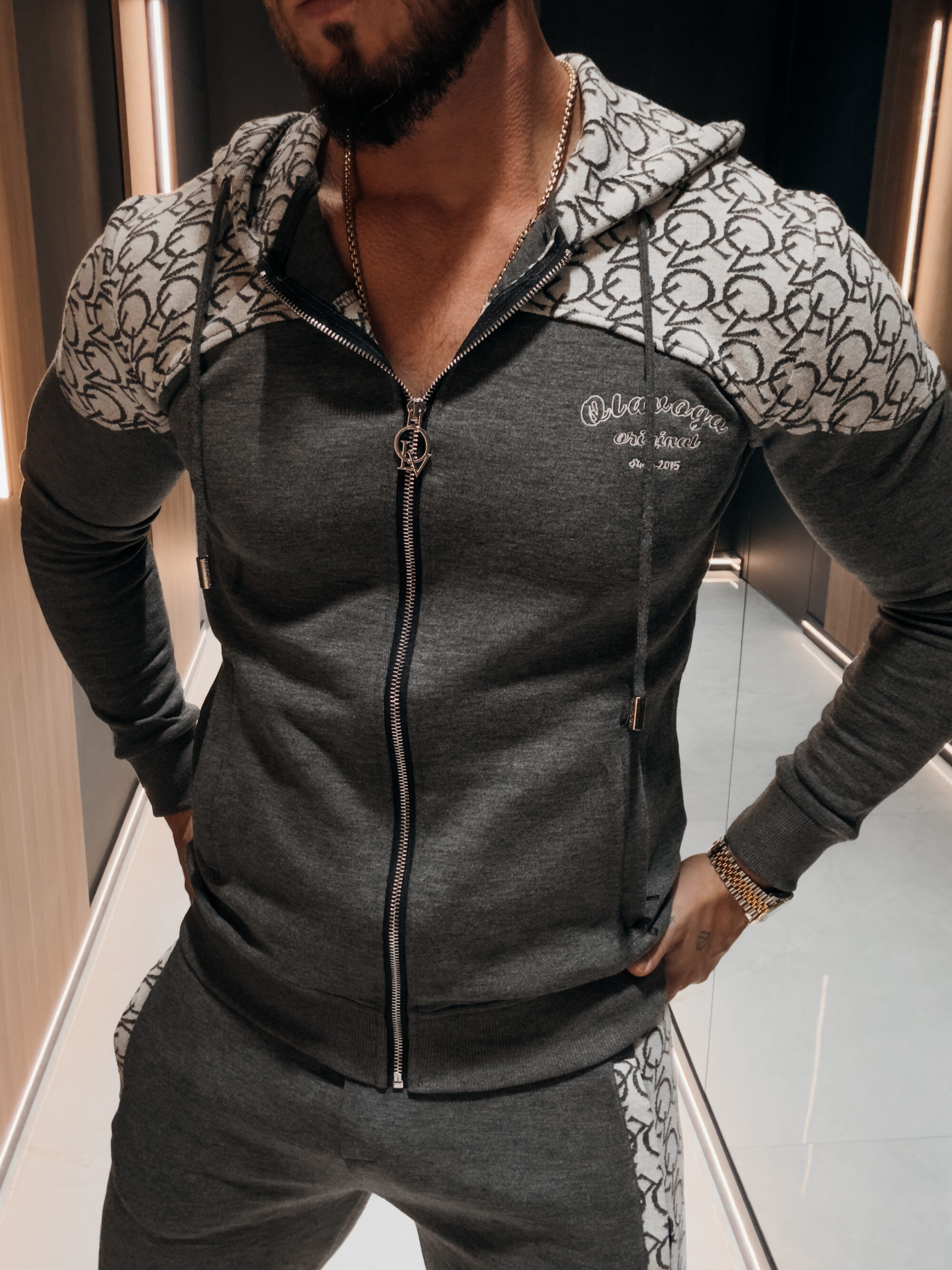 Komplet męski GRAVITY 2026 Szary