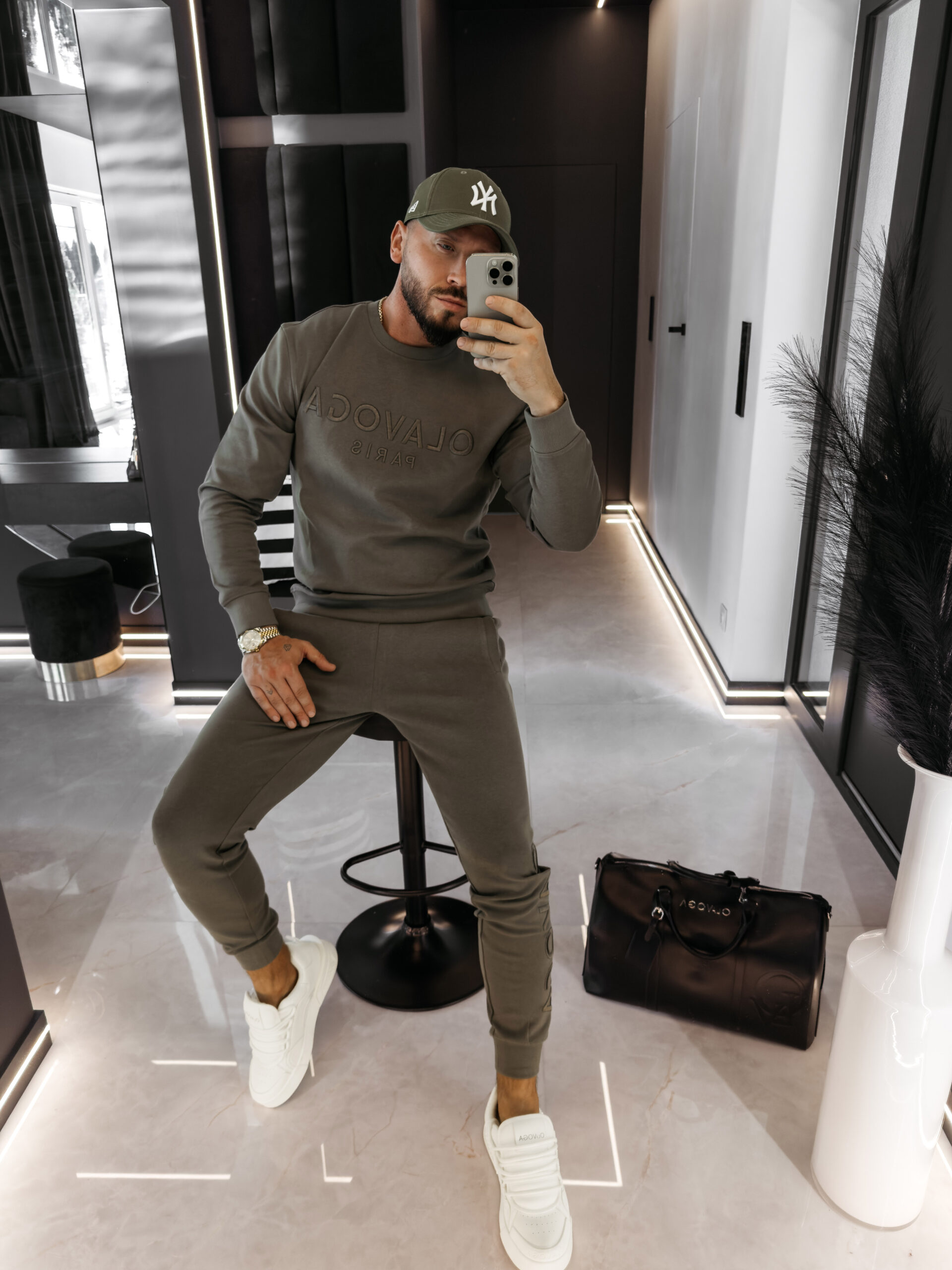 Komplet męski NOURE 2026 Khaki