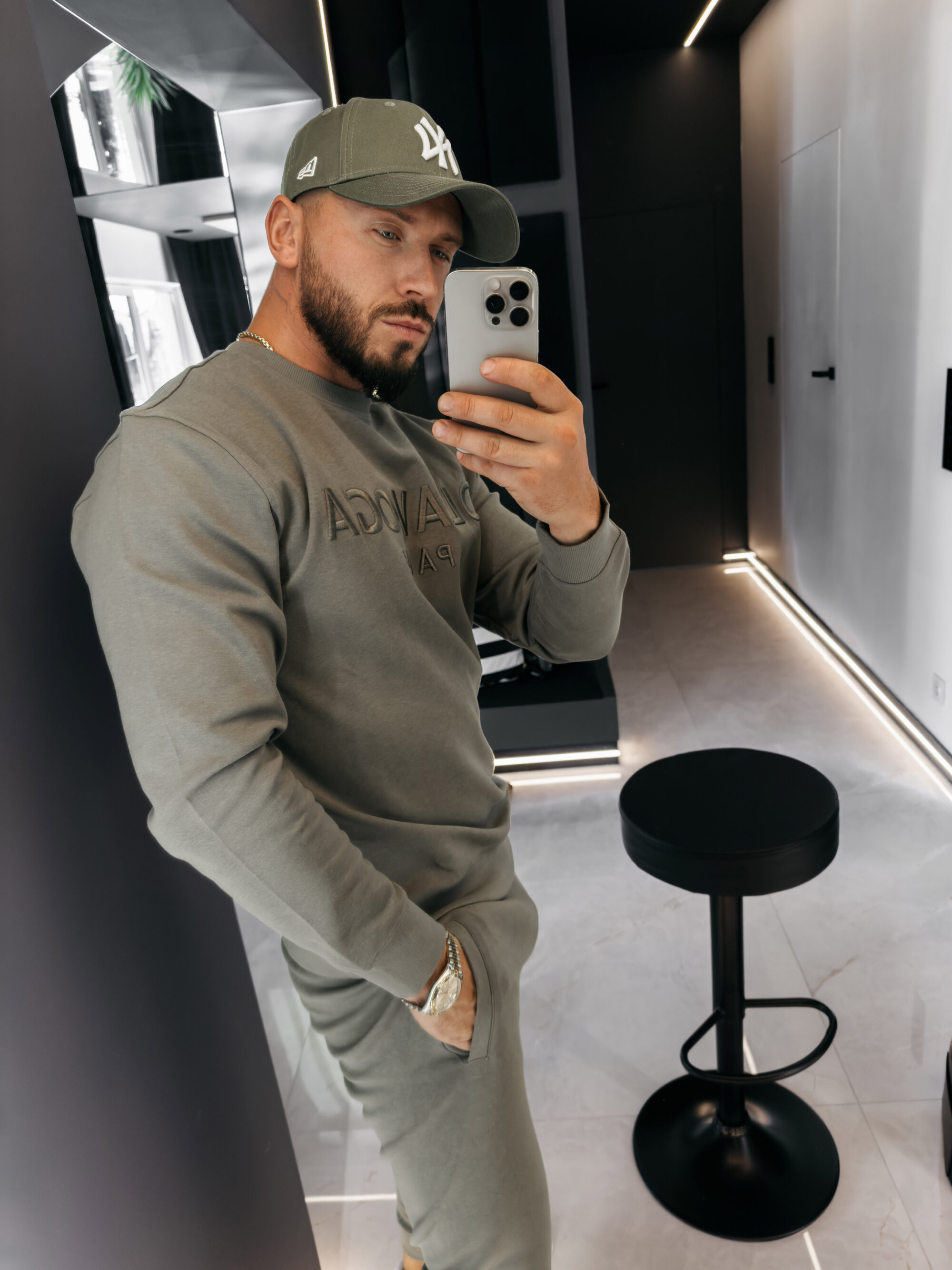 Komplet męski NOURE 2026 Khaki