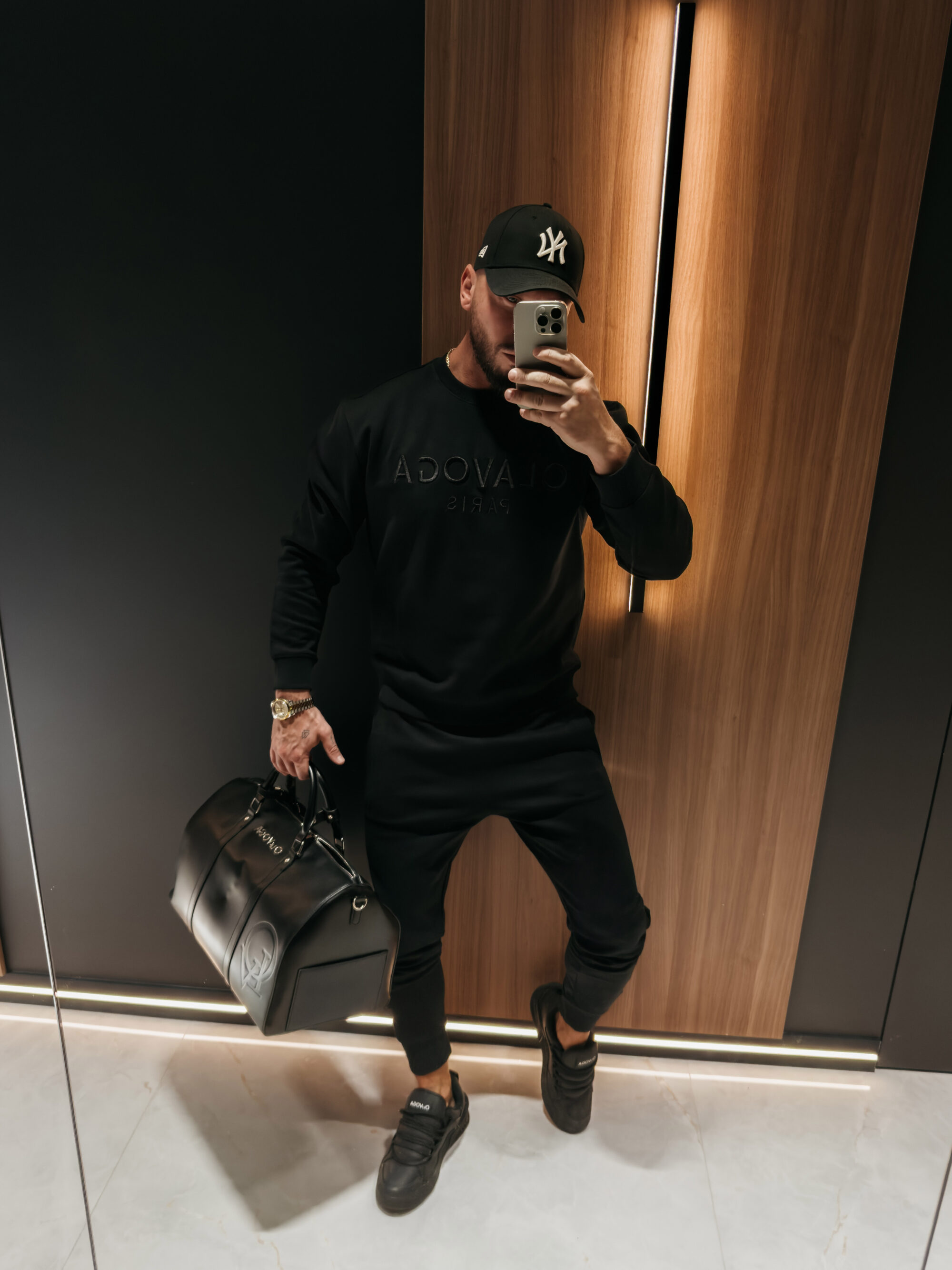 Komplet męski NOURE 2026 Czarny