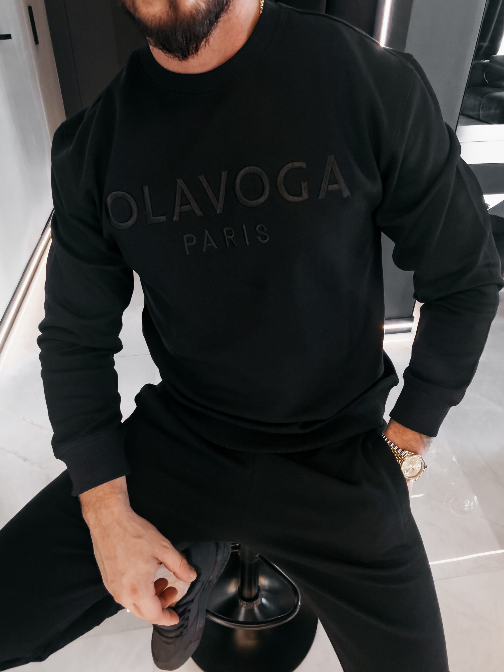 Komplet męski NOURE 2026 Czarny