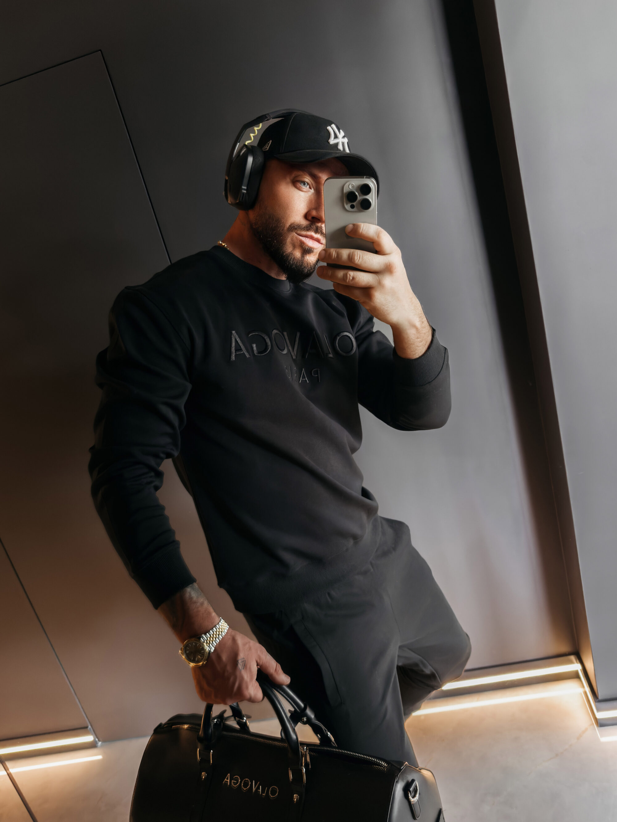 Komplet męski NOURE 2026 Czarny