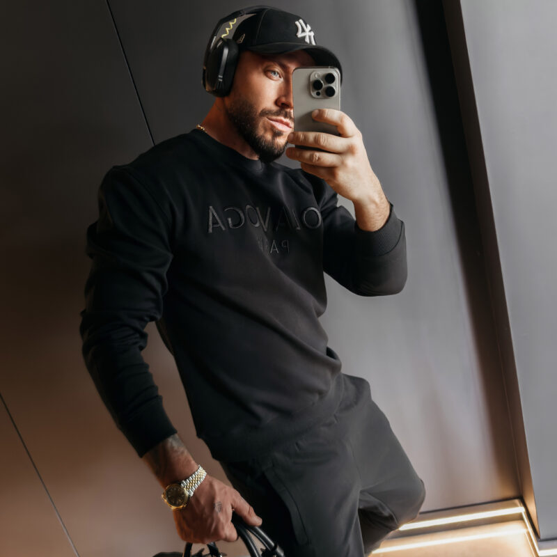 Komplet męski NOURE 2026 Czarny