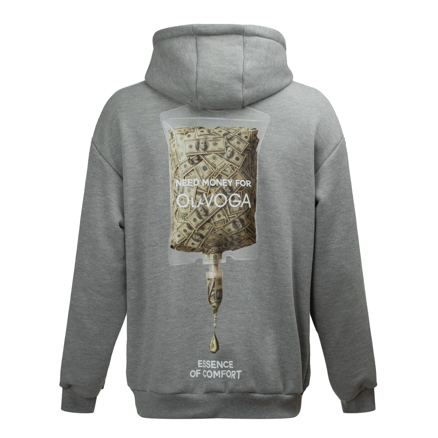 Bluza męska MONEY 2026 Light Grey