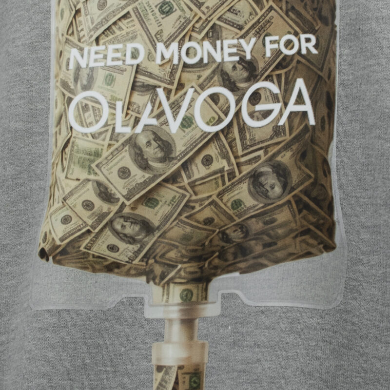 Bluza męska MONEY 2026 Light Grey