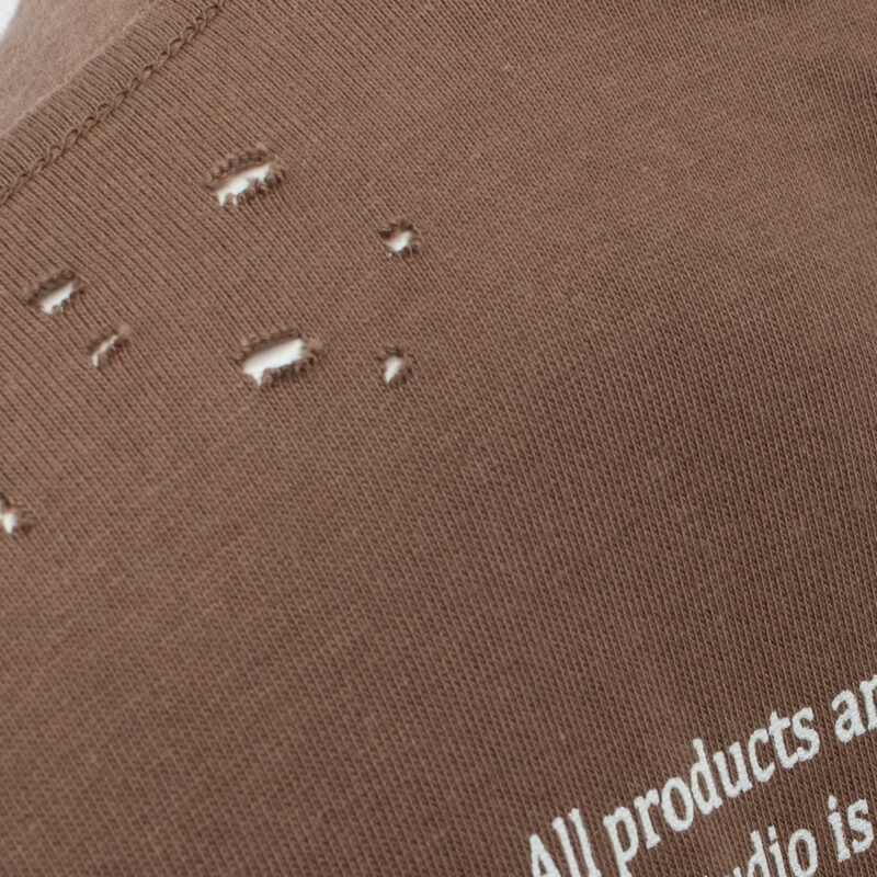 T-shirt męski NOVAVEON 2026 Brązowy