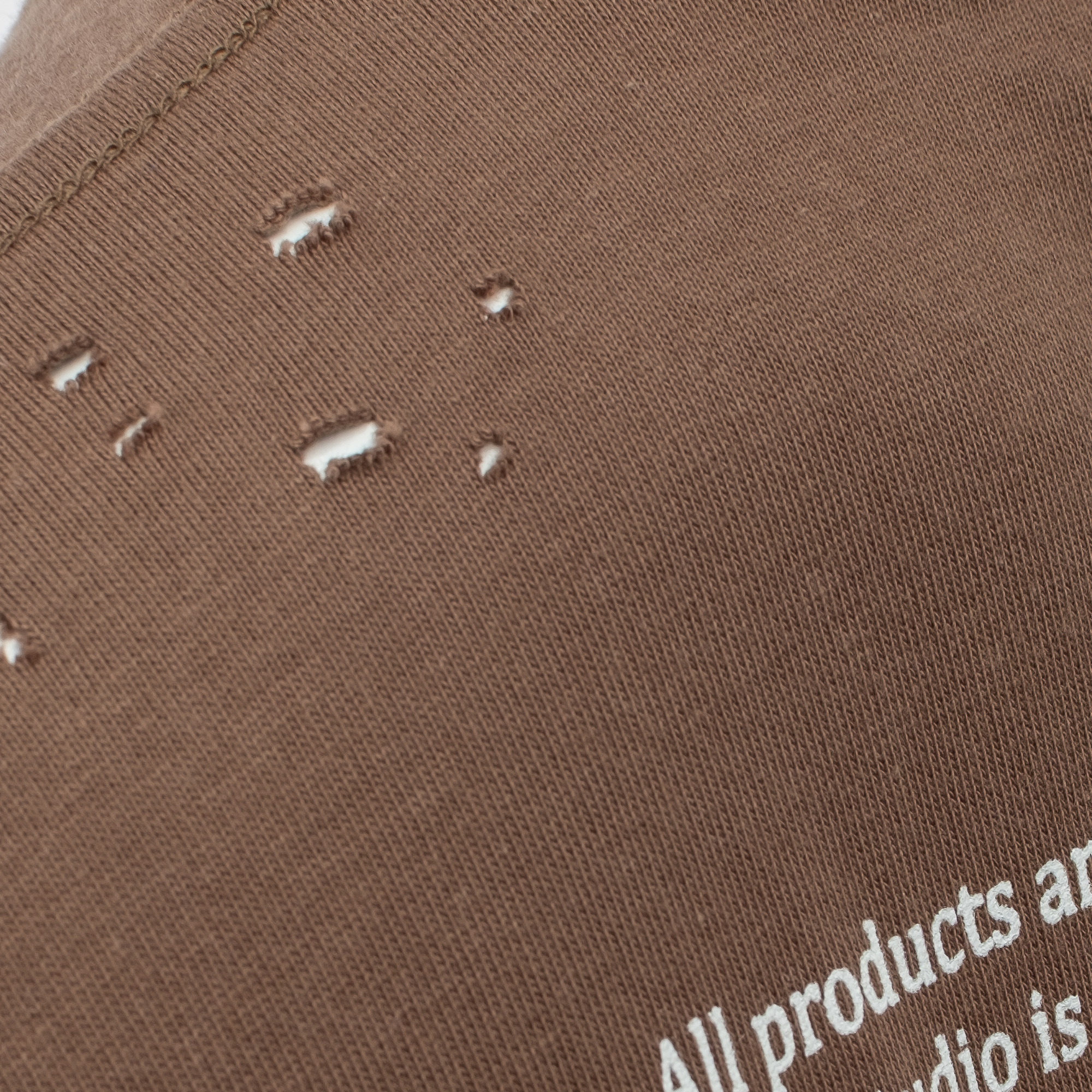 T-shirt męski NOVAVEON 2026 Brązowy