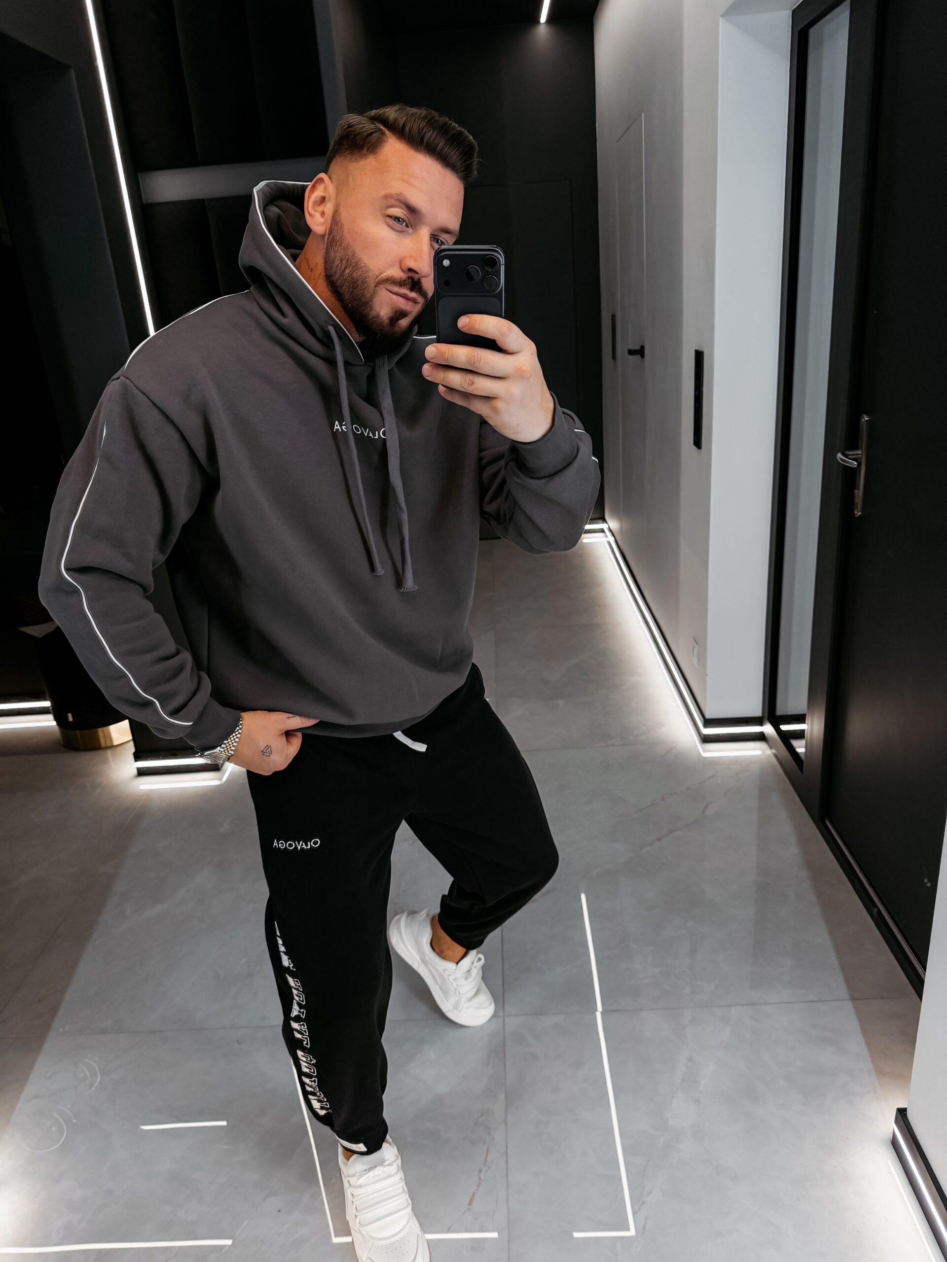 Bluza męska MONEY 2026 Dark Grey