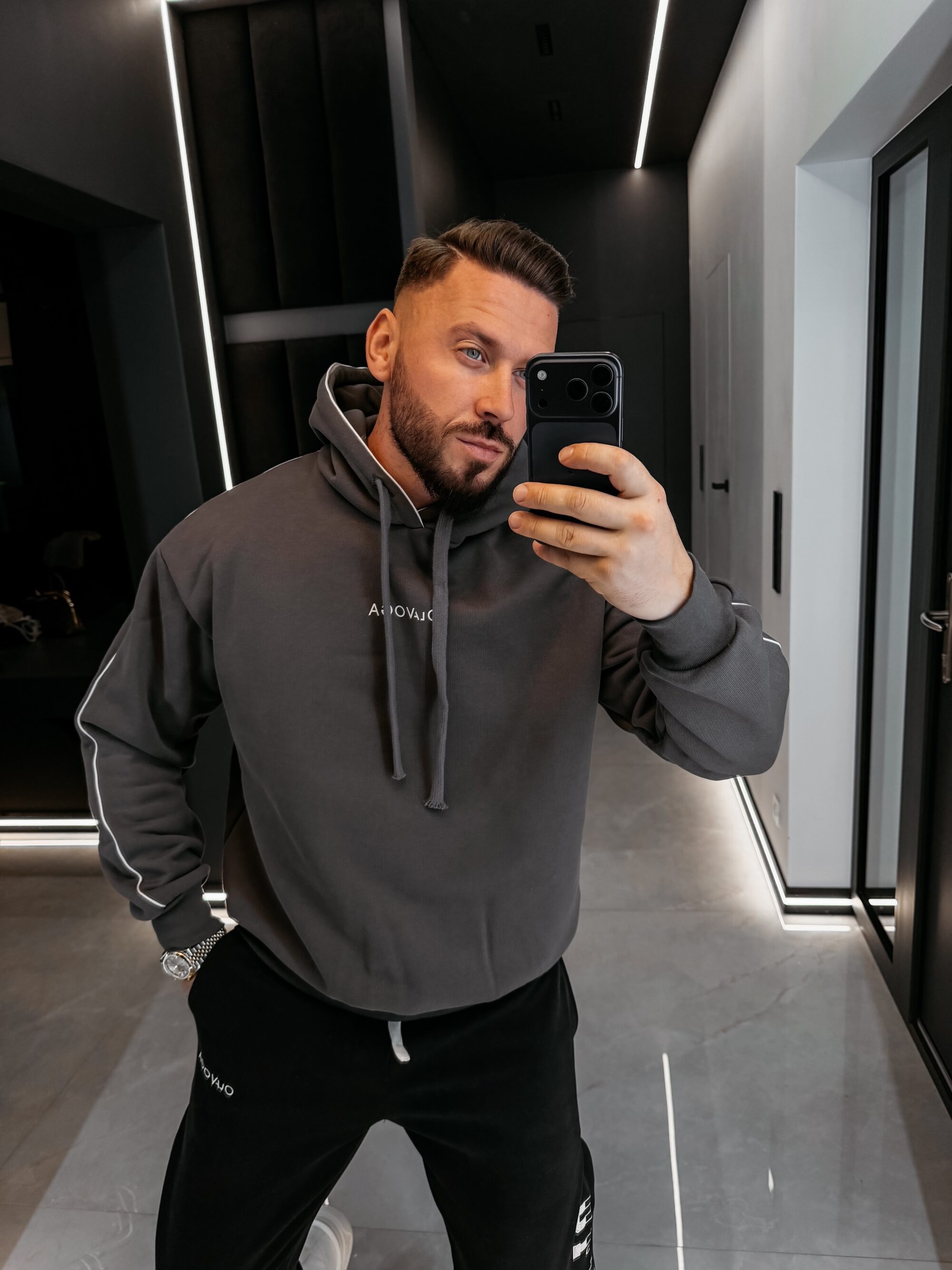 Bluza męska MONEY 2026 Dark Grey