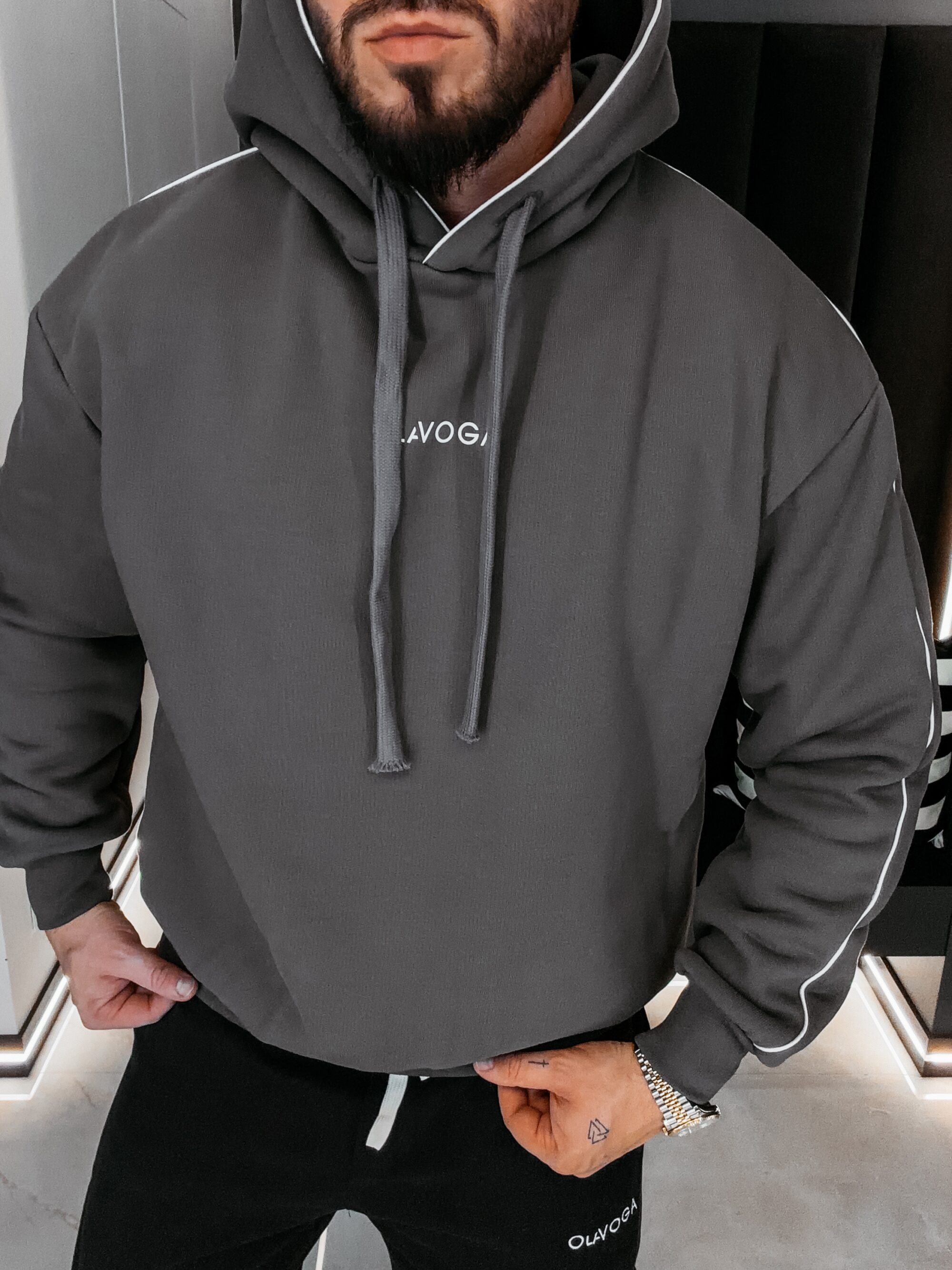 Bluza męska MONEY 2026 Dark Grey