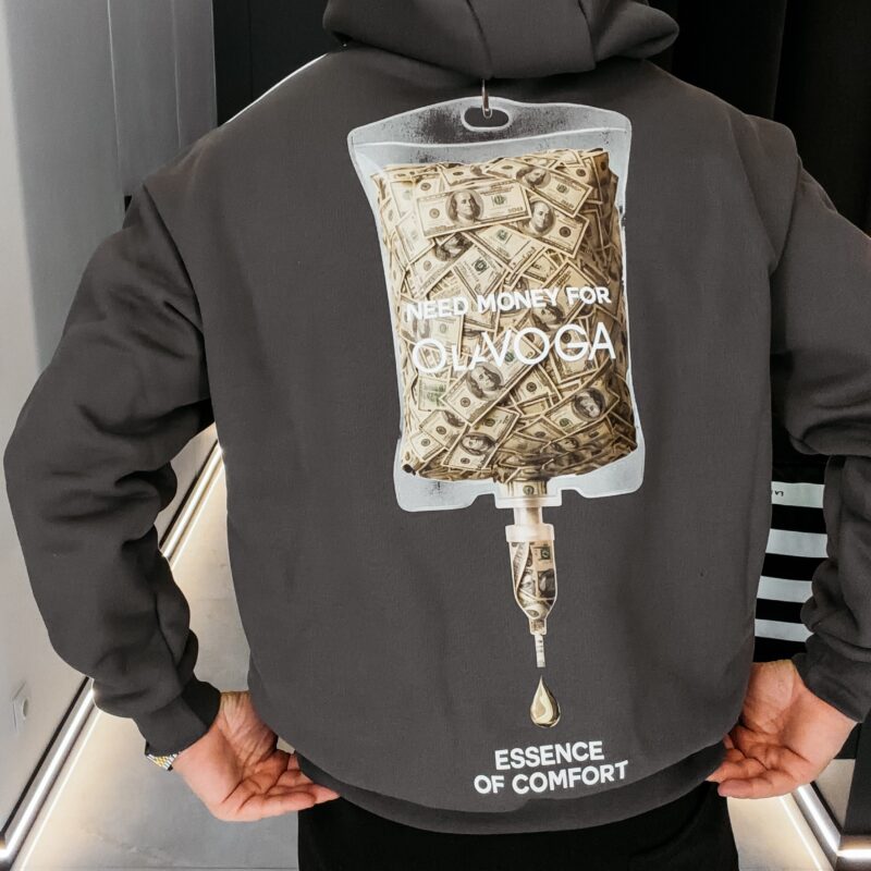 Bluza męska MONEY 2026 Dark Grey