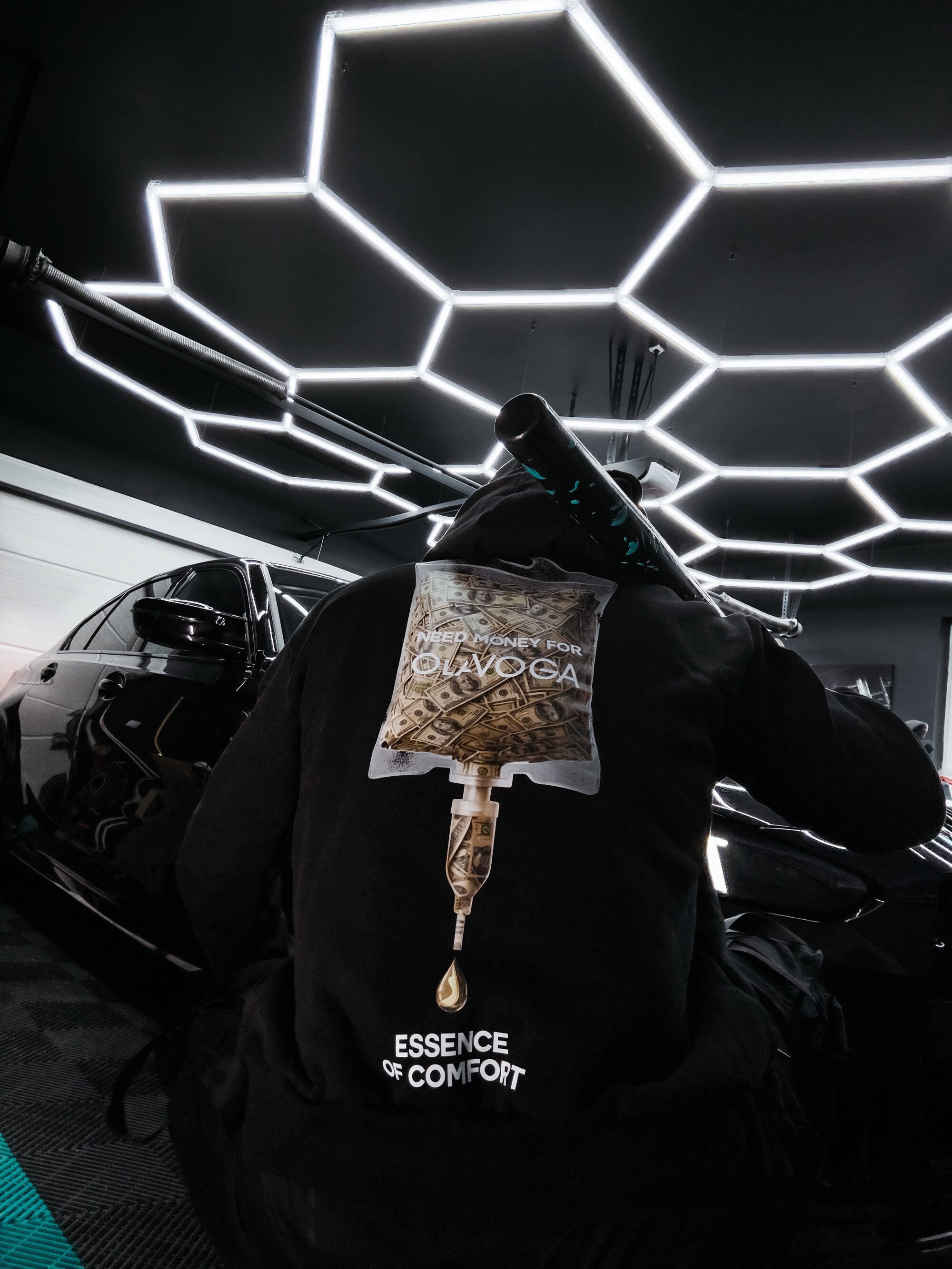 Bluza męska MONEY 2026 Czarna