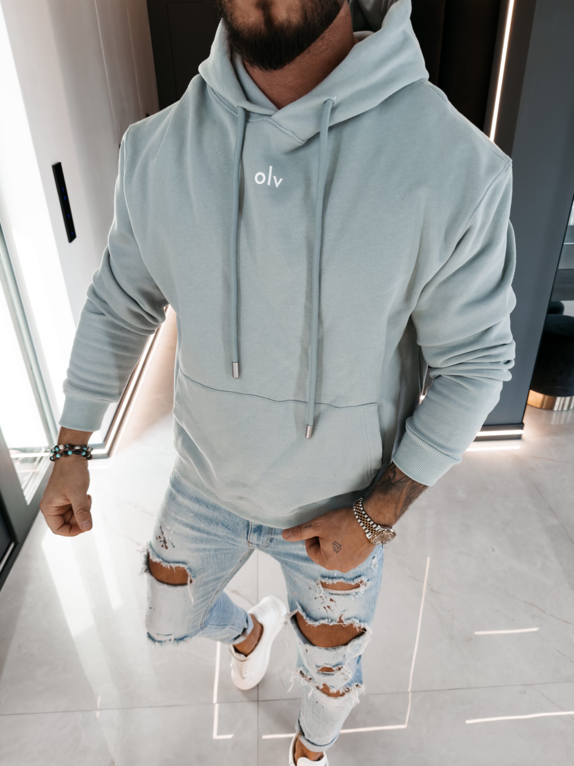 Bluza męska OFI 2026 Niebieska