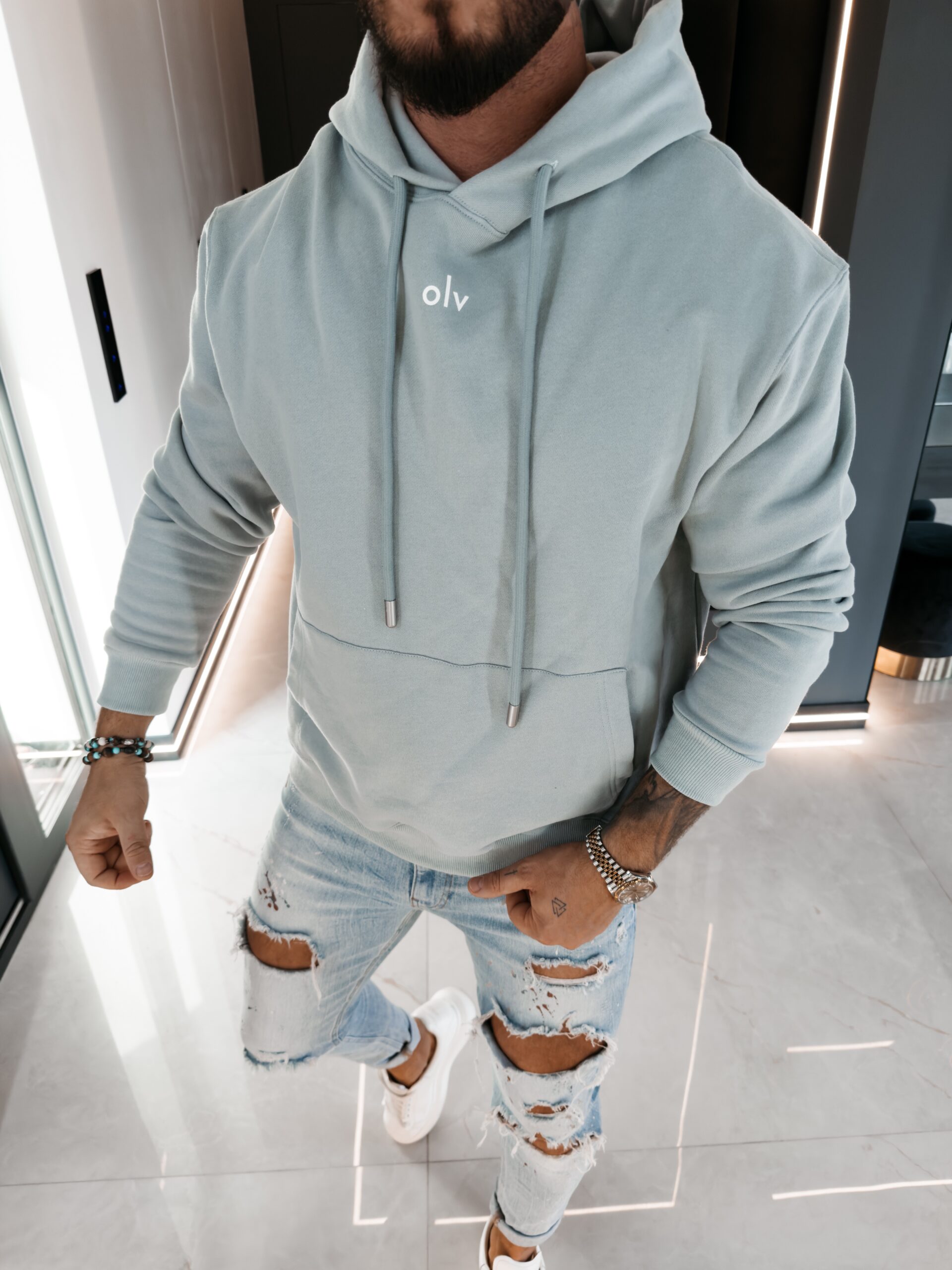 Bluza męska OFI 2026 Niebieska