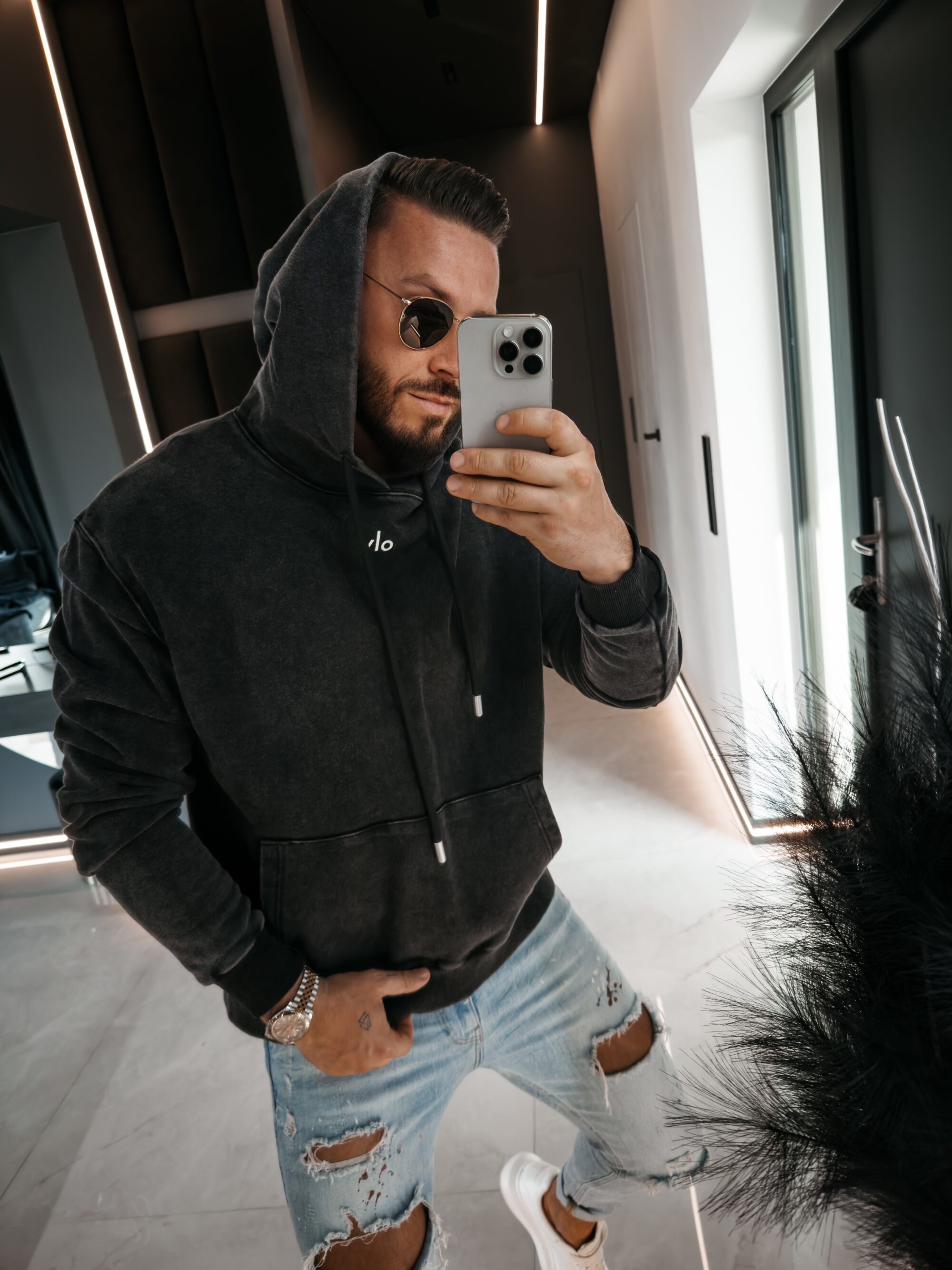 Bluza męska OFI 2026 Szara