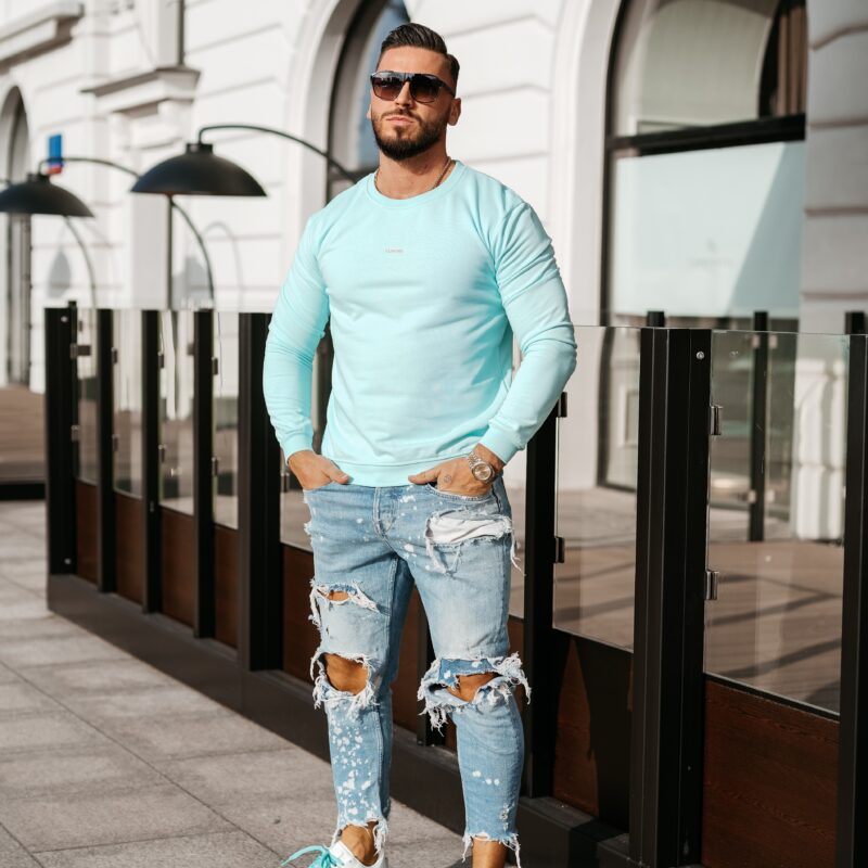 Bluza męska TENGO 2026 Light Blue