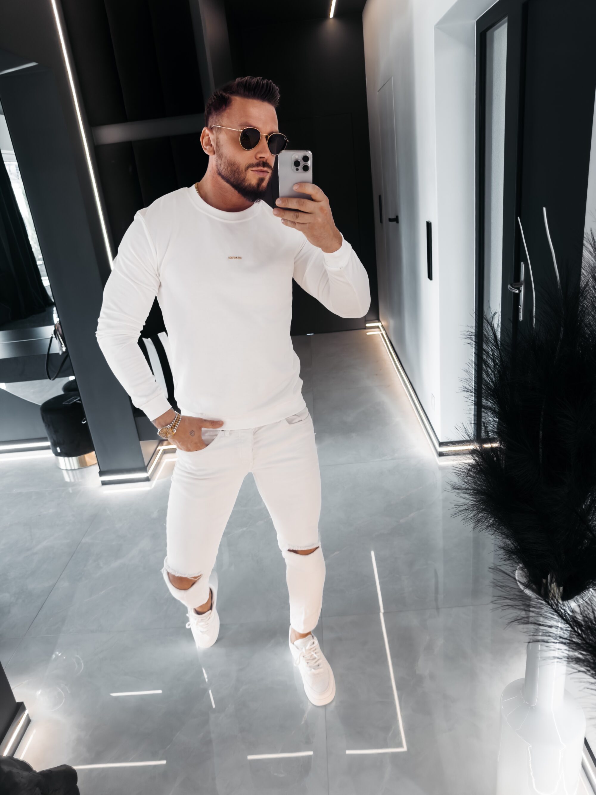 Bluza męska TENGO 2026 Ecru