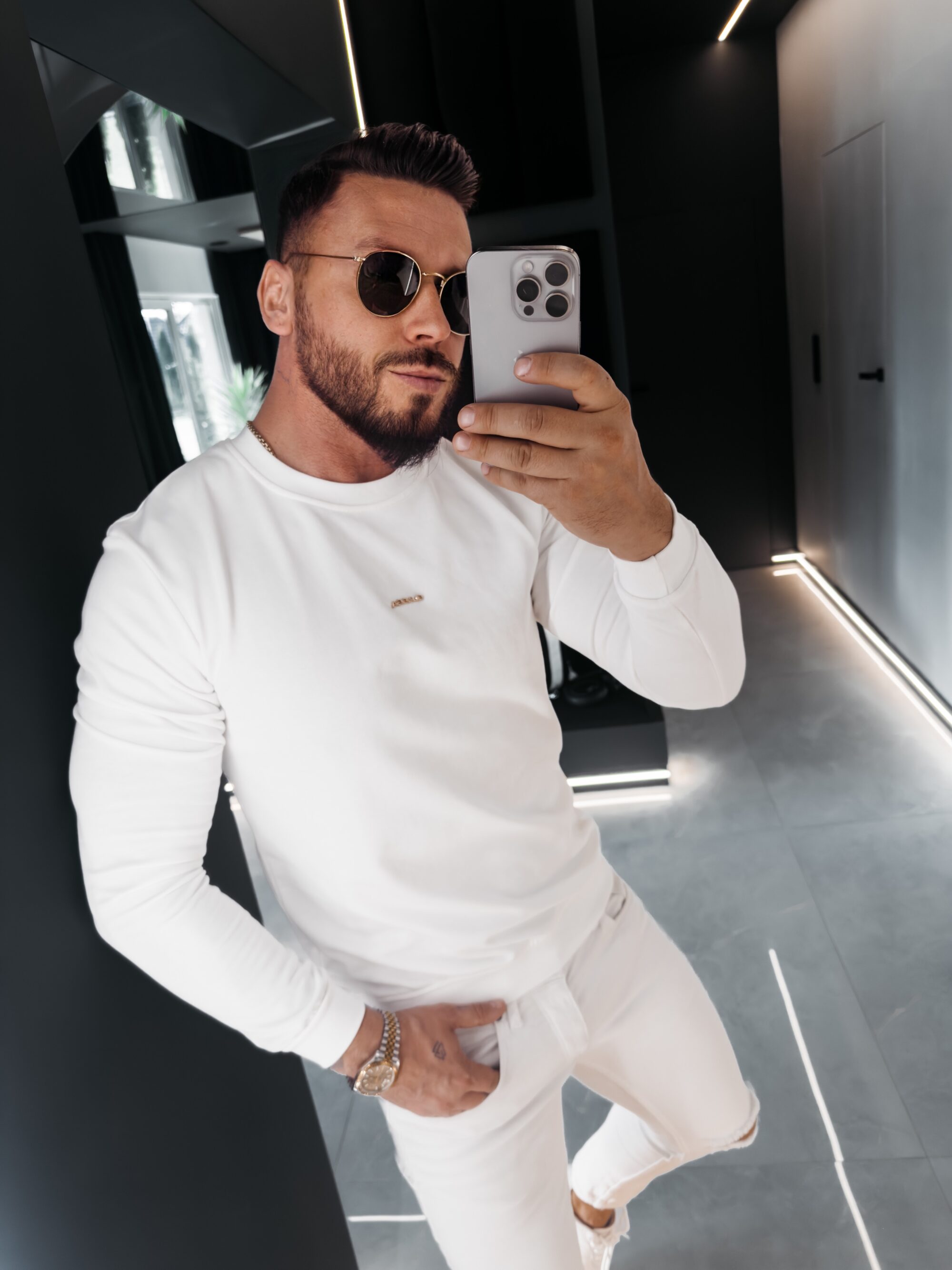 Bluza męska TENGO 2026 Ecru