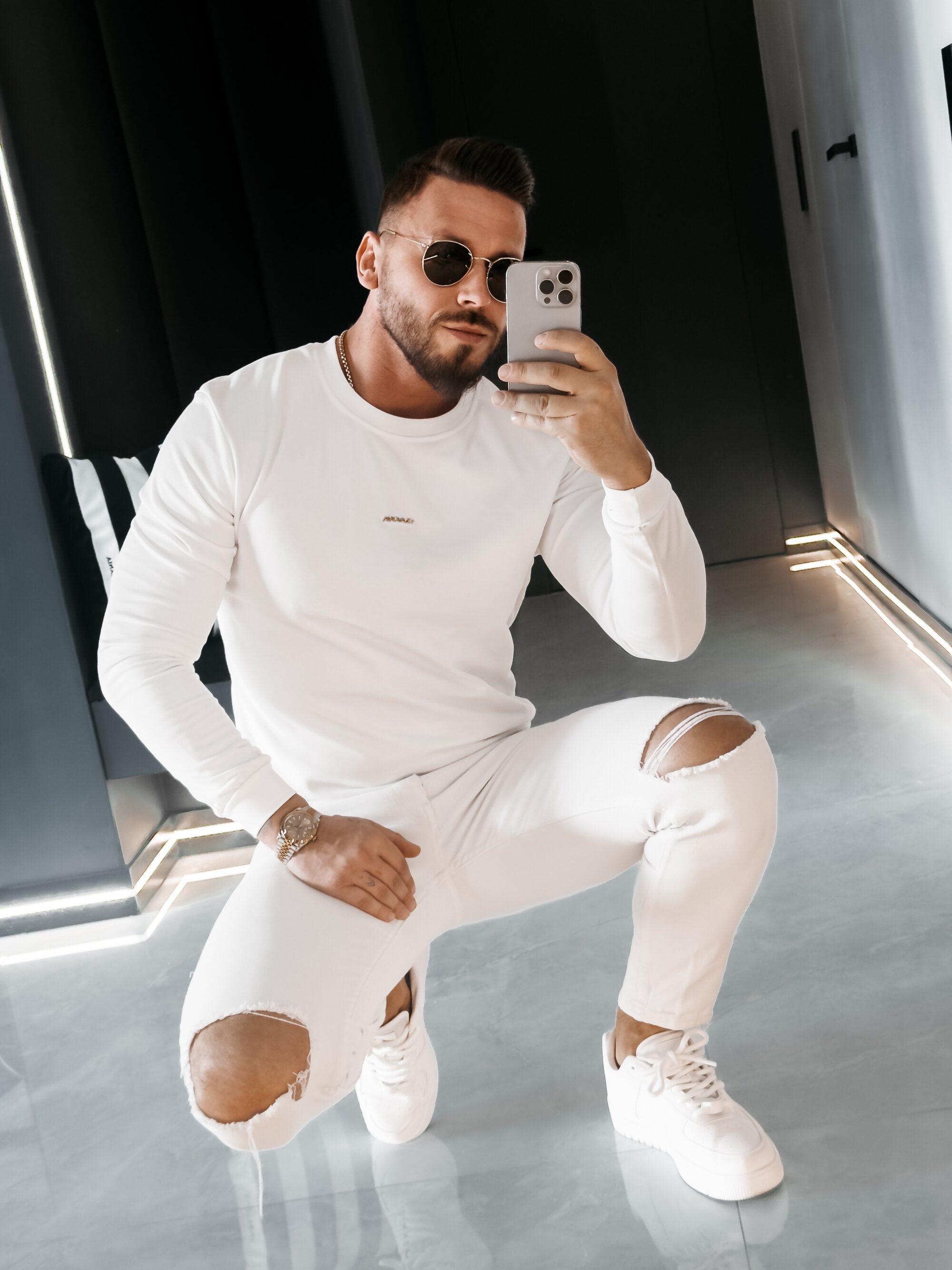 Bluza męska TENGO 2026 Ecru