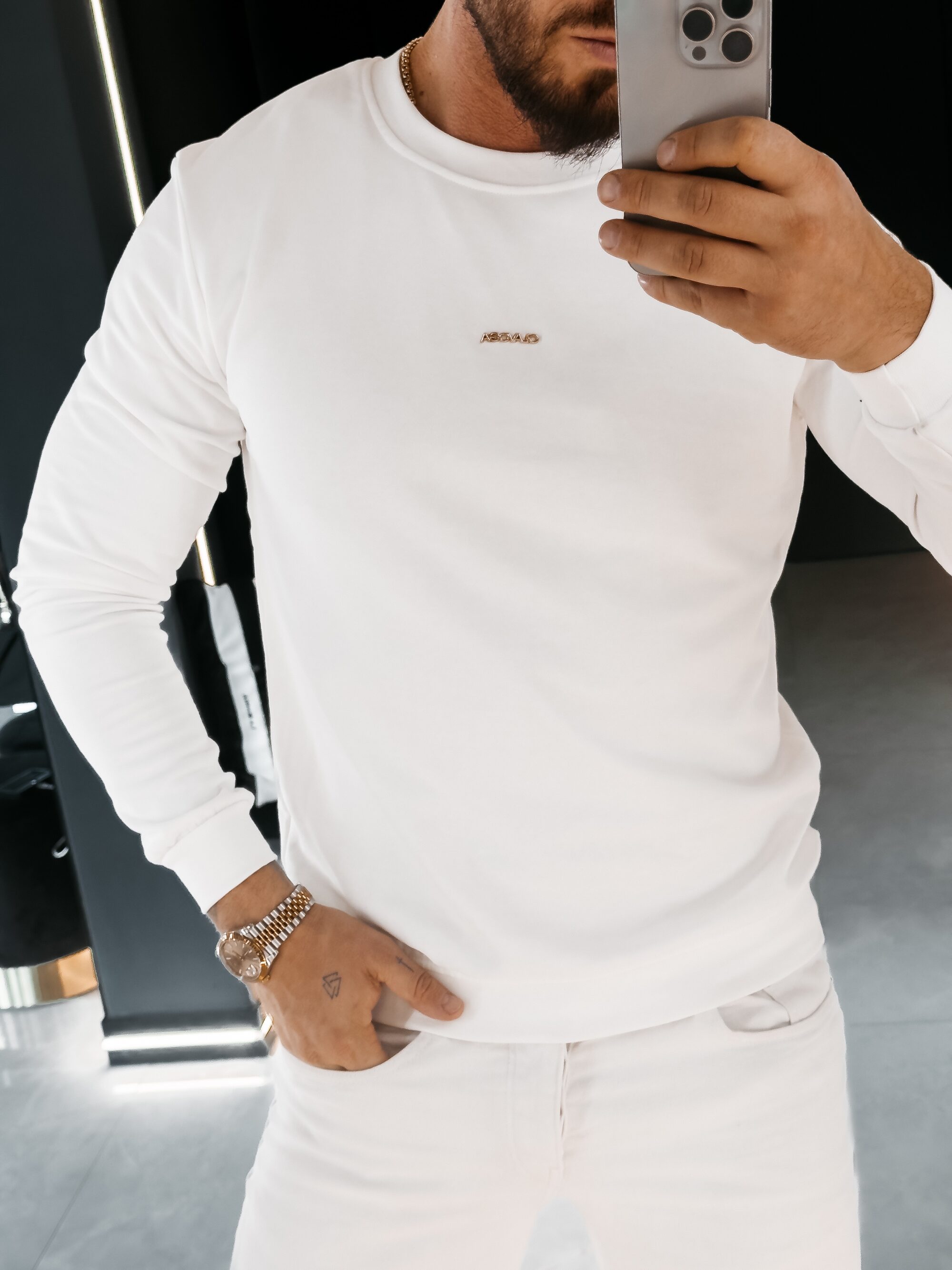 Bluza męska TENGO 2026 Ecru