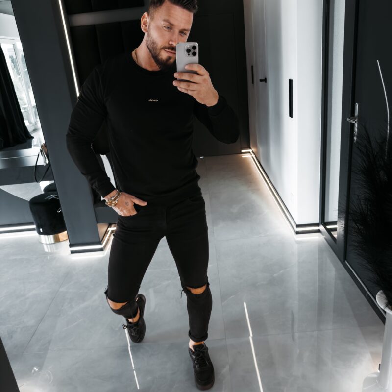 Bluza męska TENGO 2026 Czarna