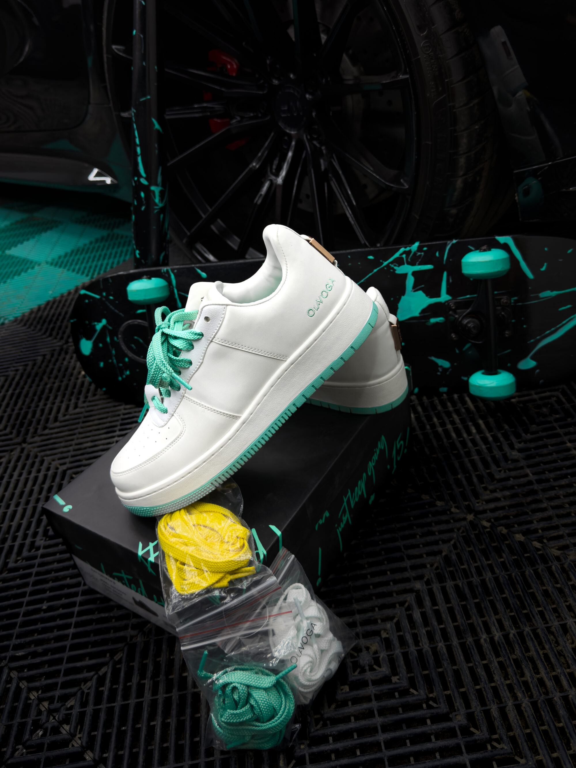 Buty męskie DAYTON 2026 White+Blue