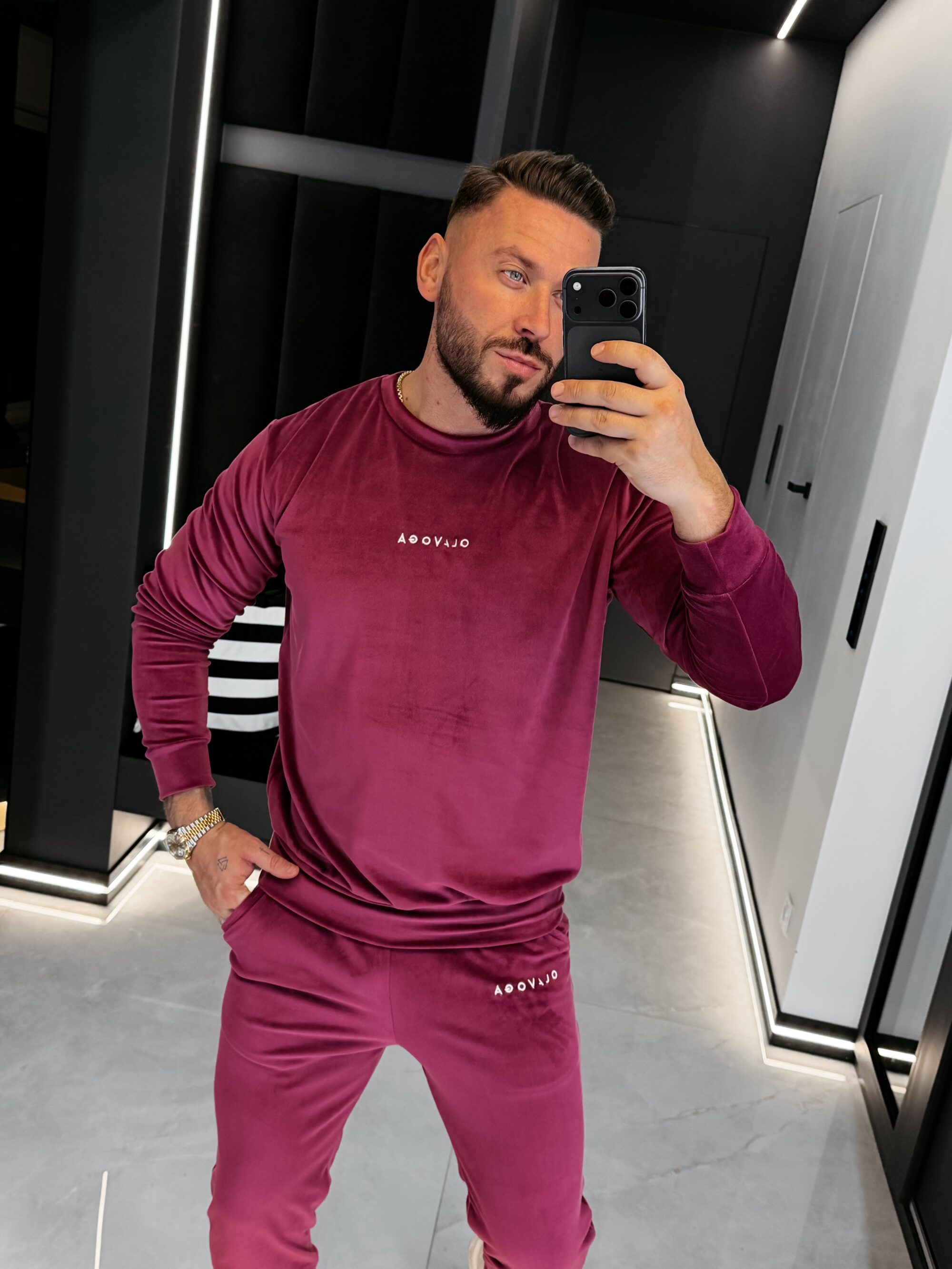 Komplet męski LEGACY 2026 Plum