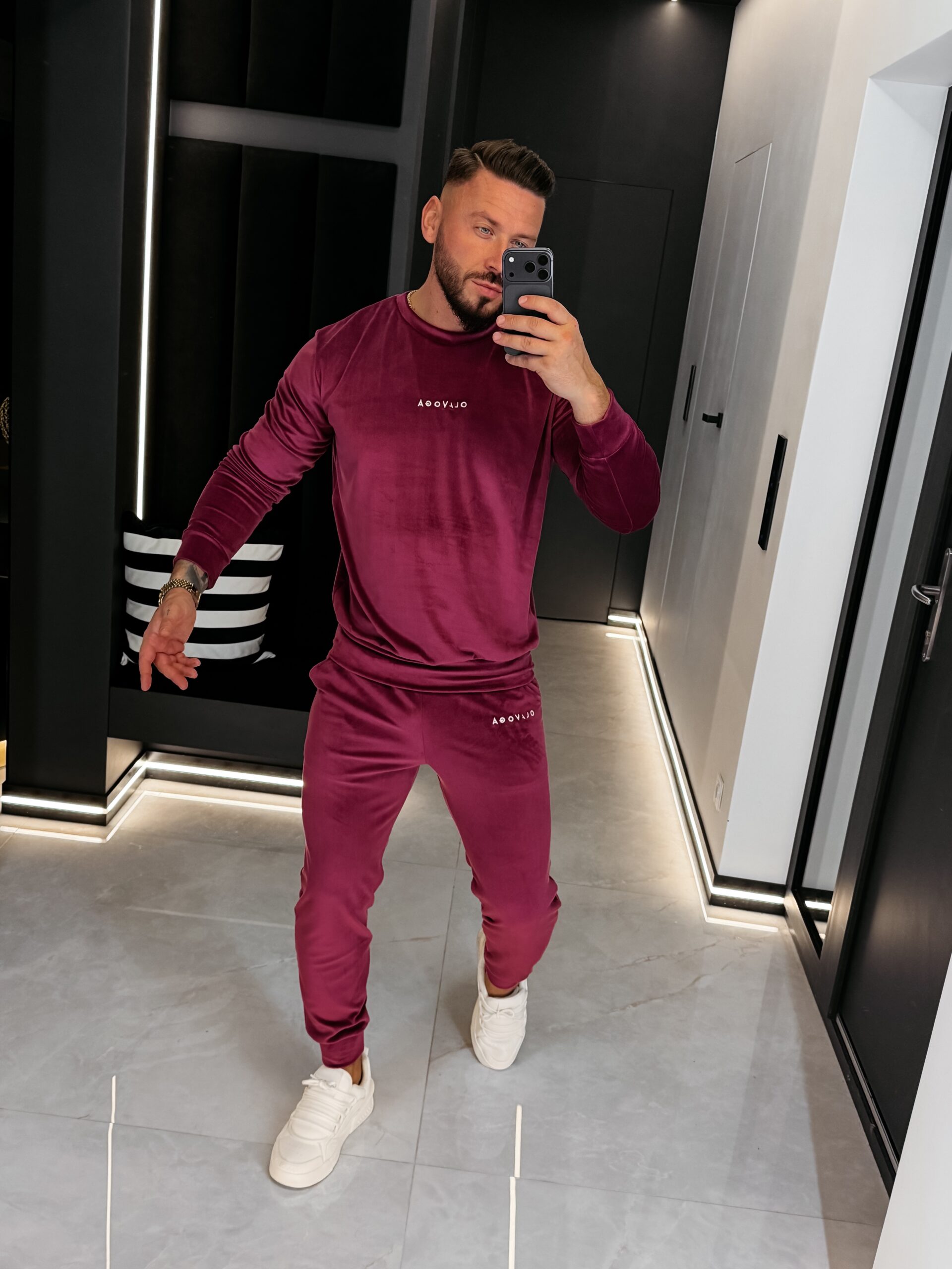 Komplet męski LEGACY 2026 Plum