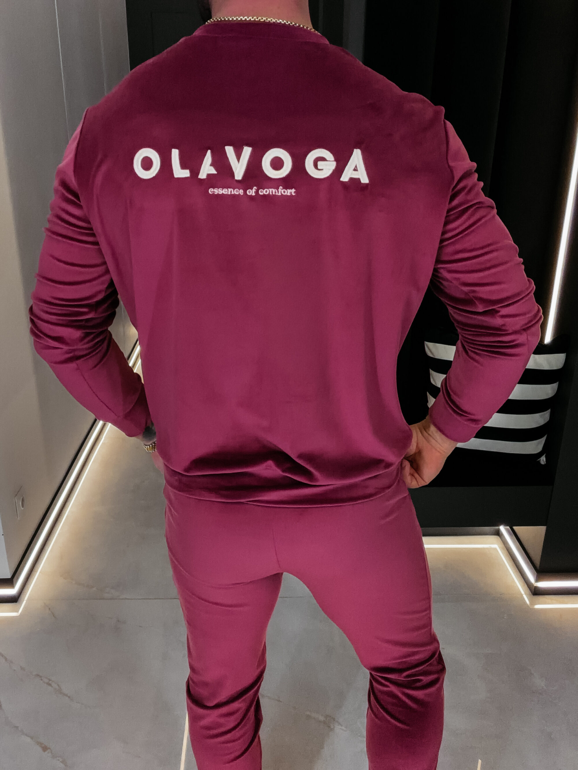 Komplet męski LEGACY 2026 Plum