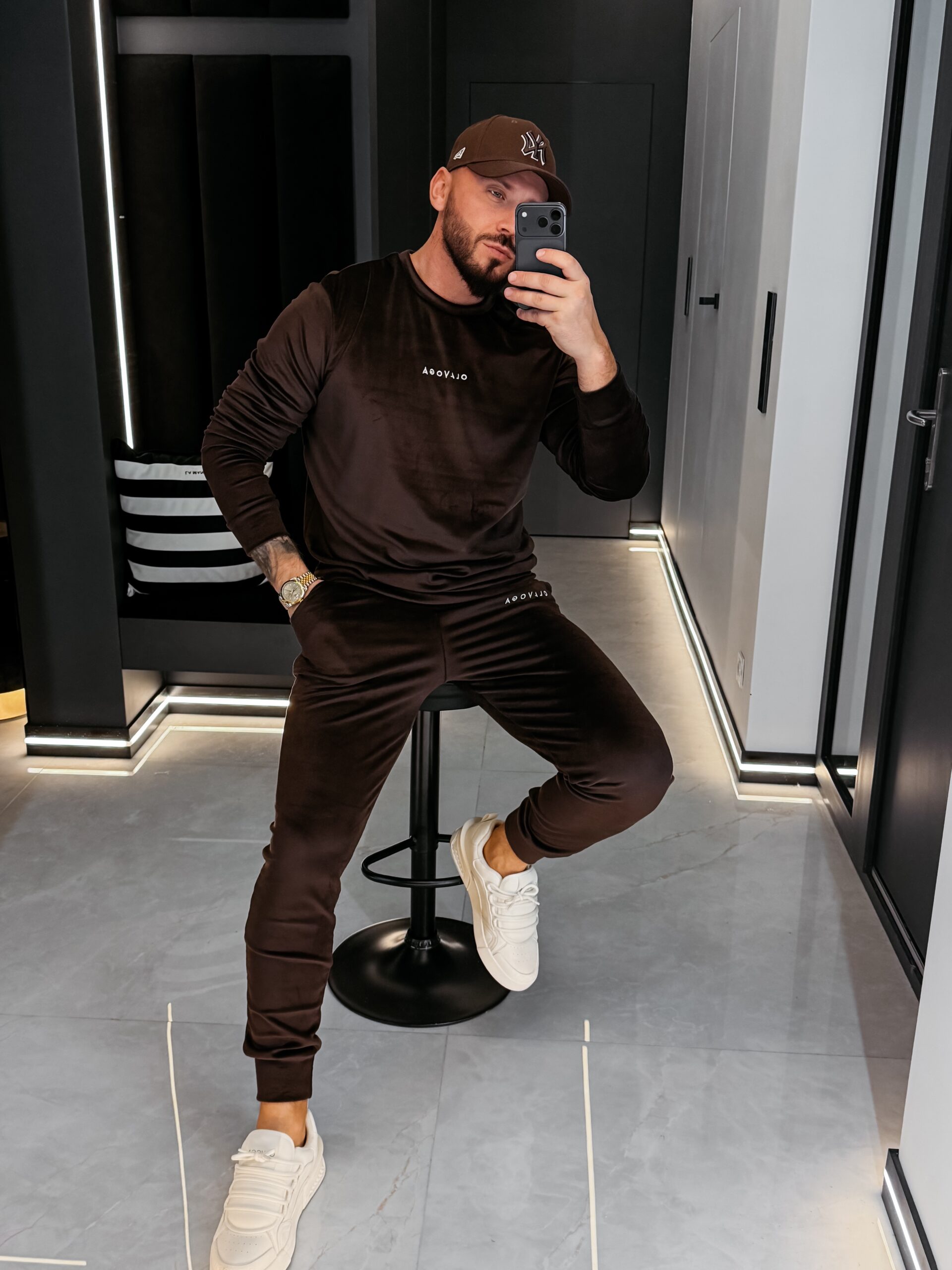 Komplet męski LEGACY 2026 Brązowy