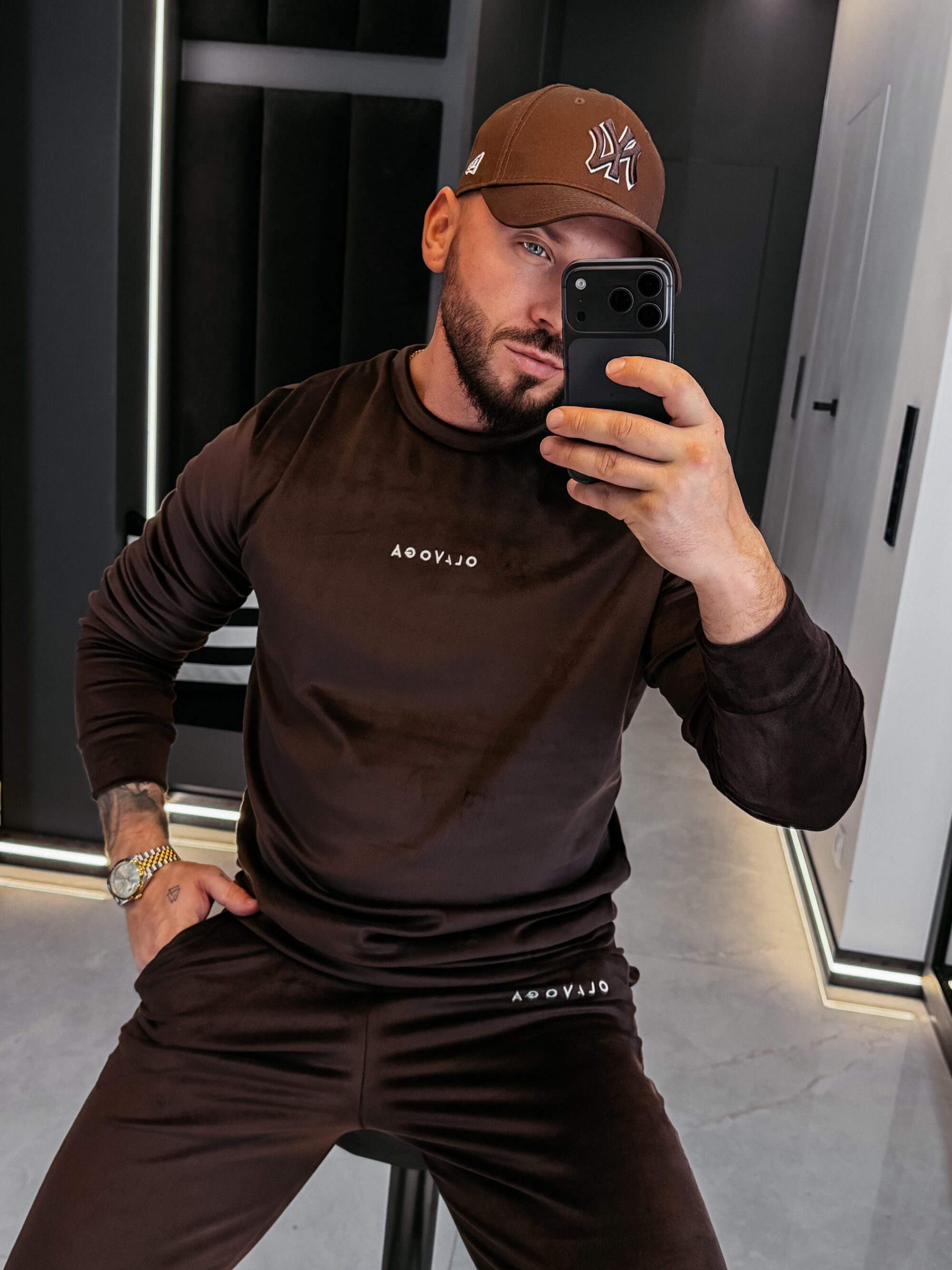 Komplet męski LEGACY 2026 Brązowy