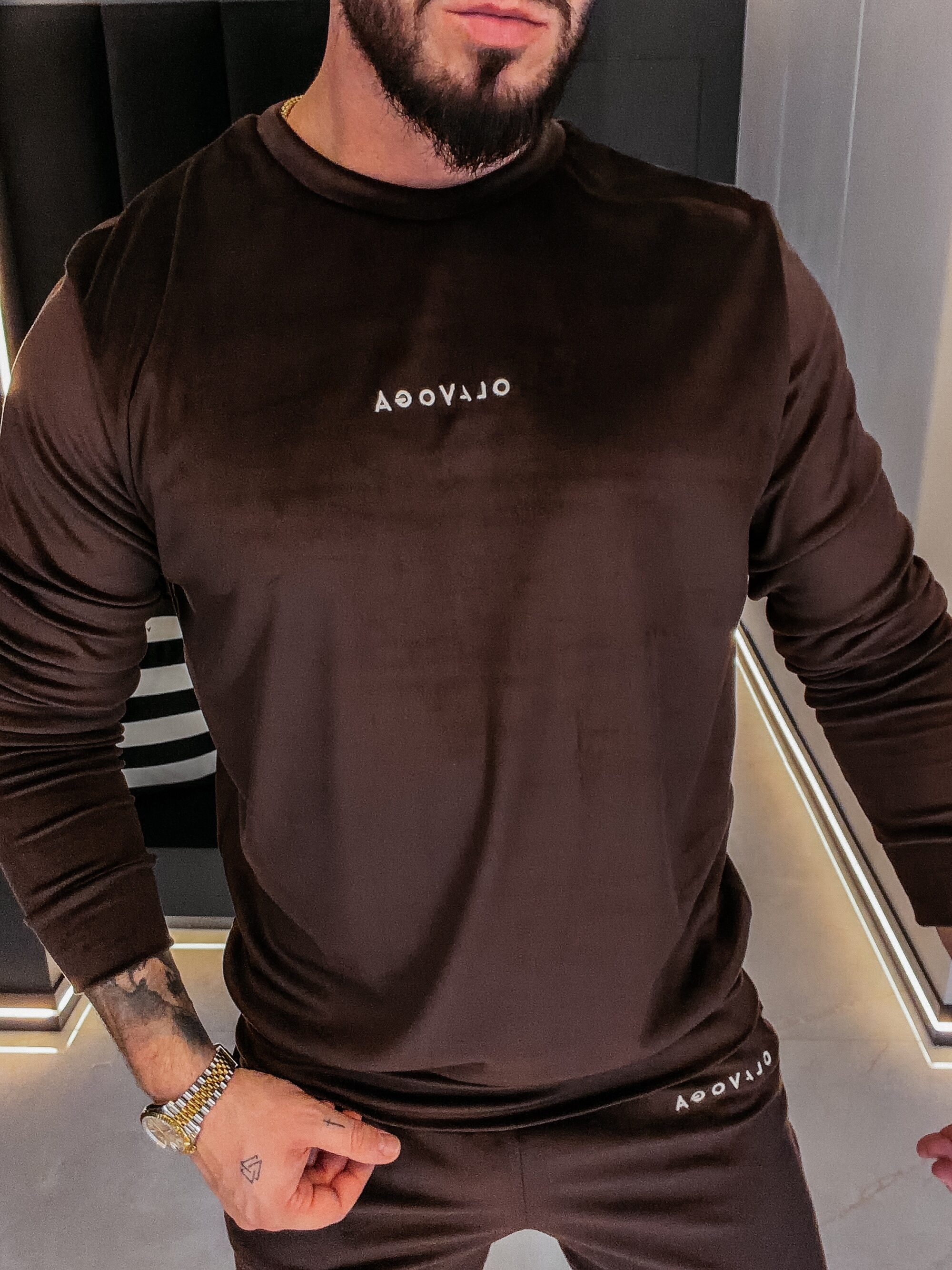 Komplet męski LEGACY 2026 Brązowy